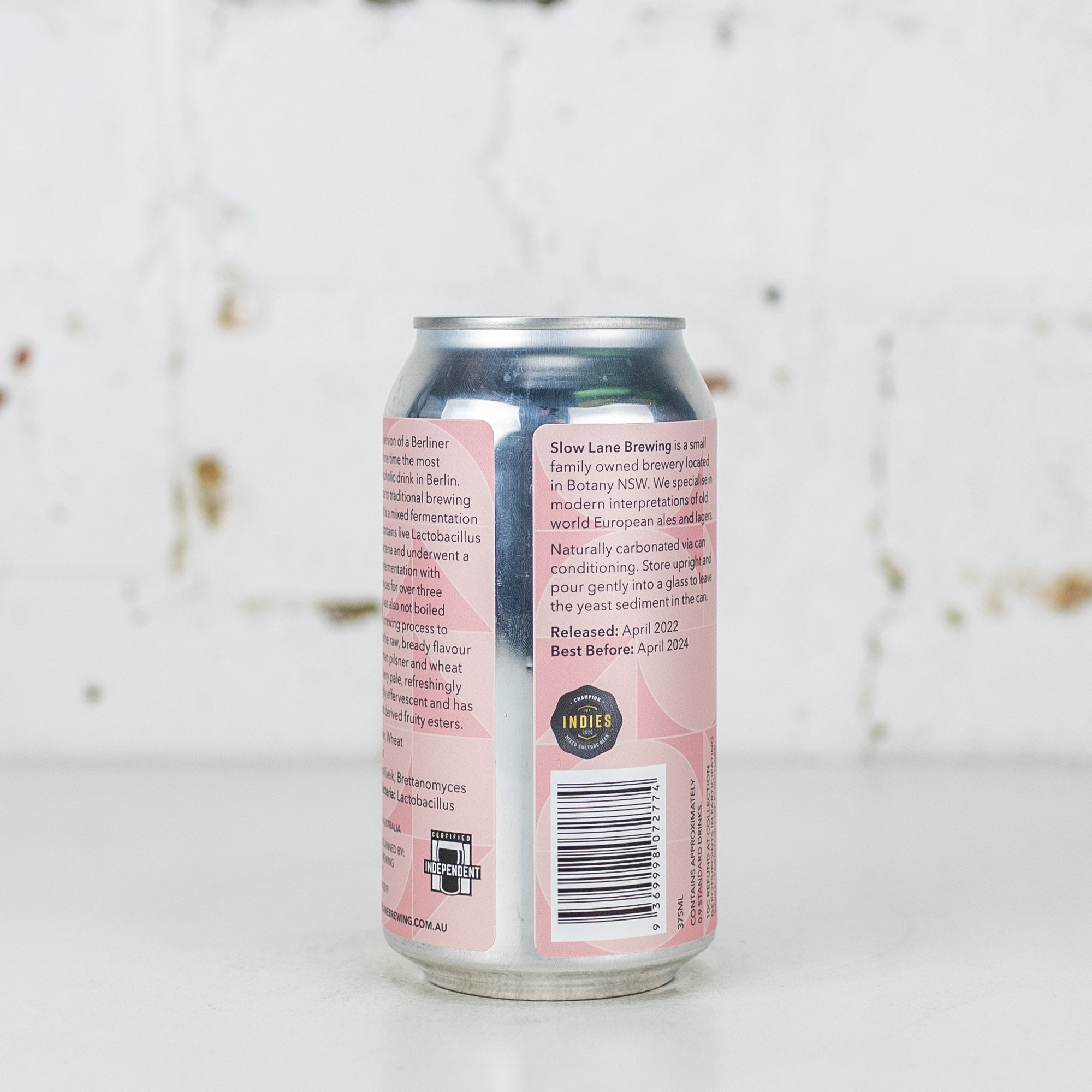 Slow Lane - Botany Weisse Mixed Fermentation Sour Ale