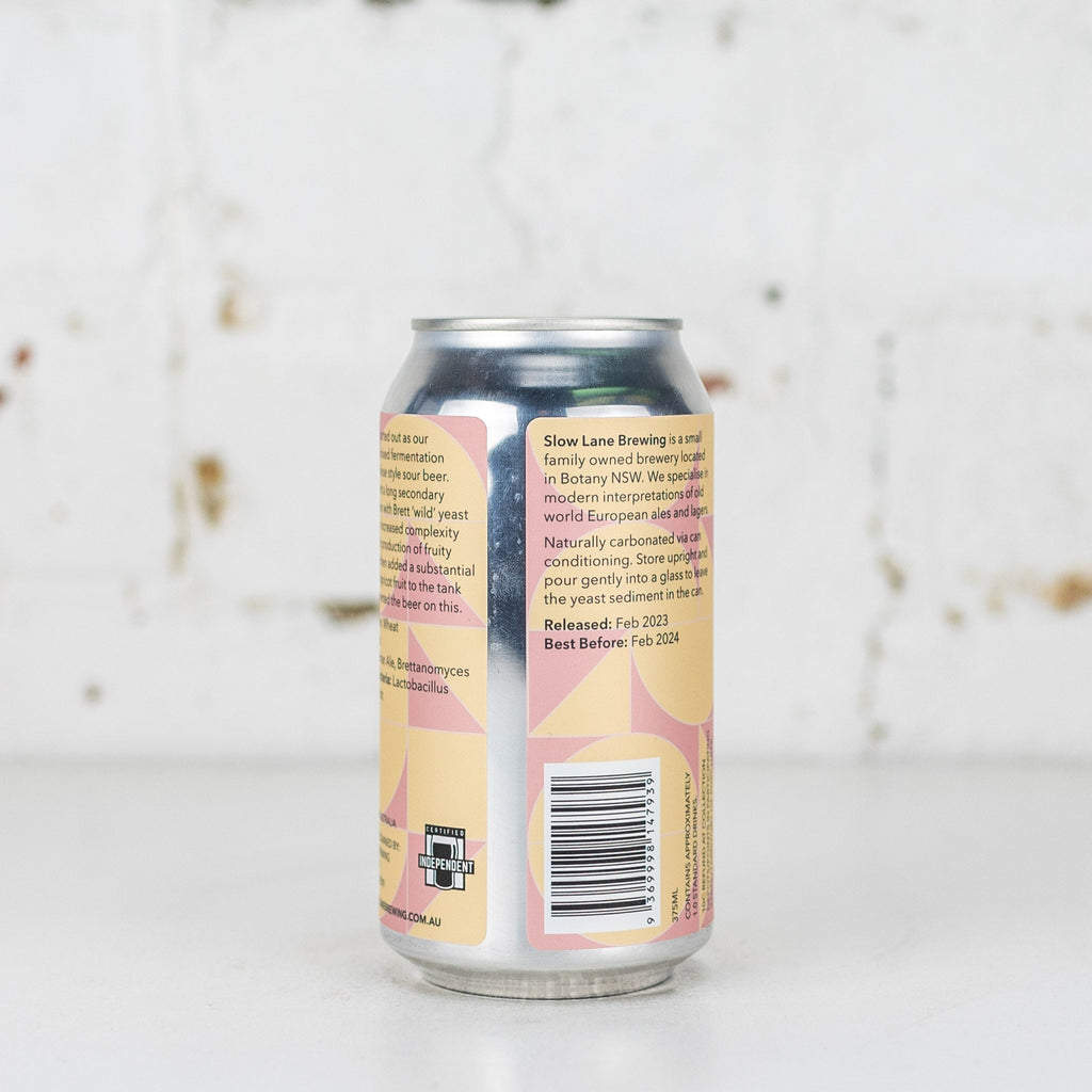 Slow Lane - Botany Weisse: Apricot Mixed Fermentation Sour