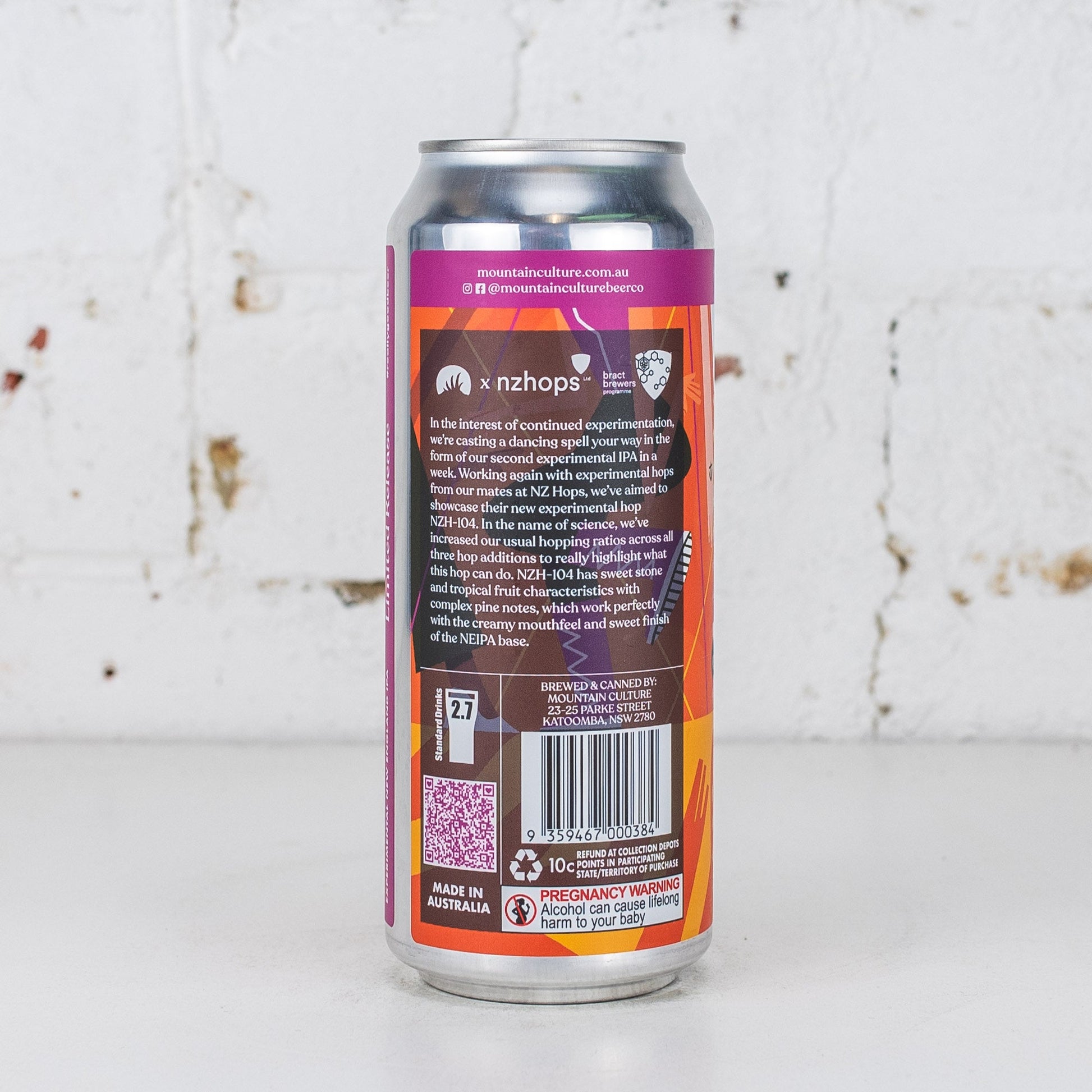 Mountain Culture - Dancing Spell Experimental Hop NEIPA
