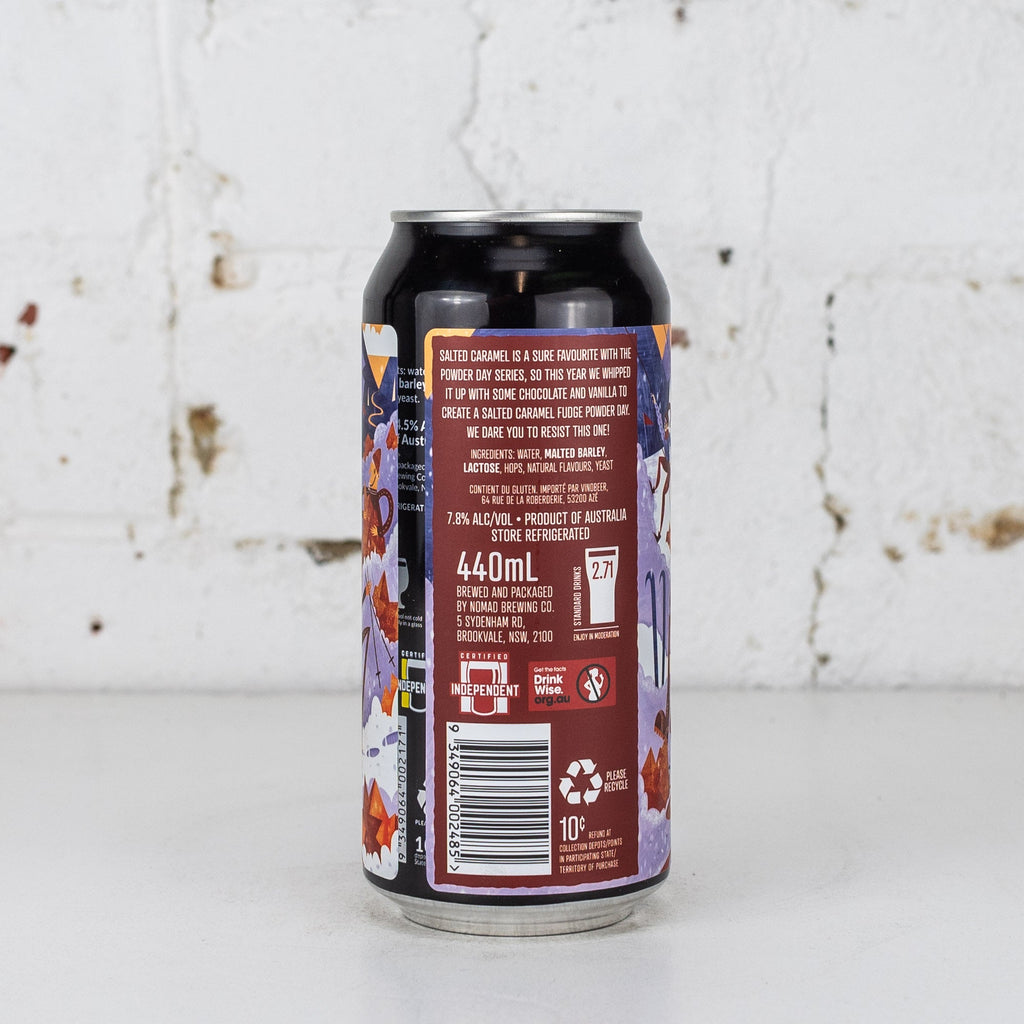 Nomad - Powder Day Salted Caramel Fudge Double Milk Stout