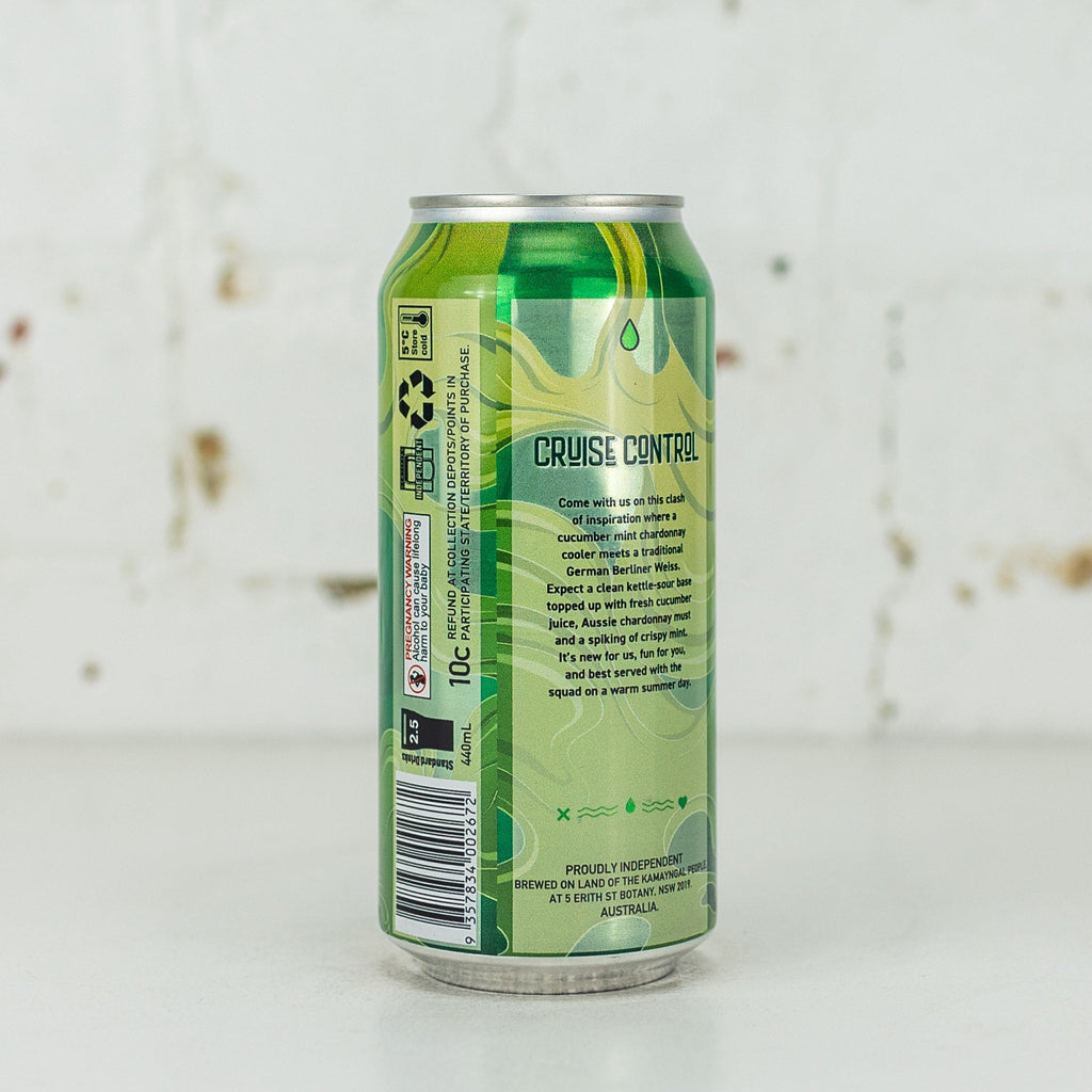 One Drop - Cruise Control Cucumber Mint & Chardonnay Sour