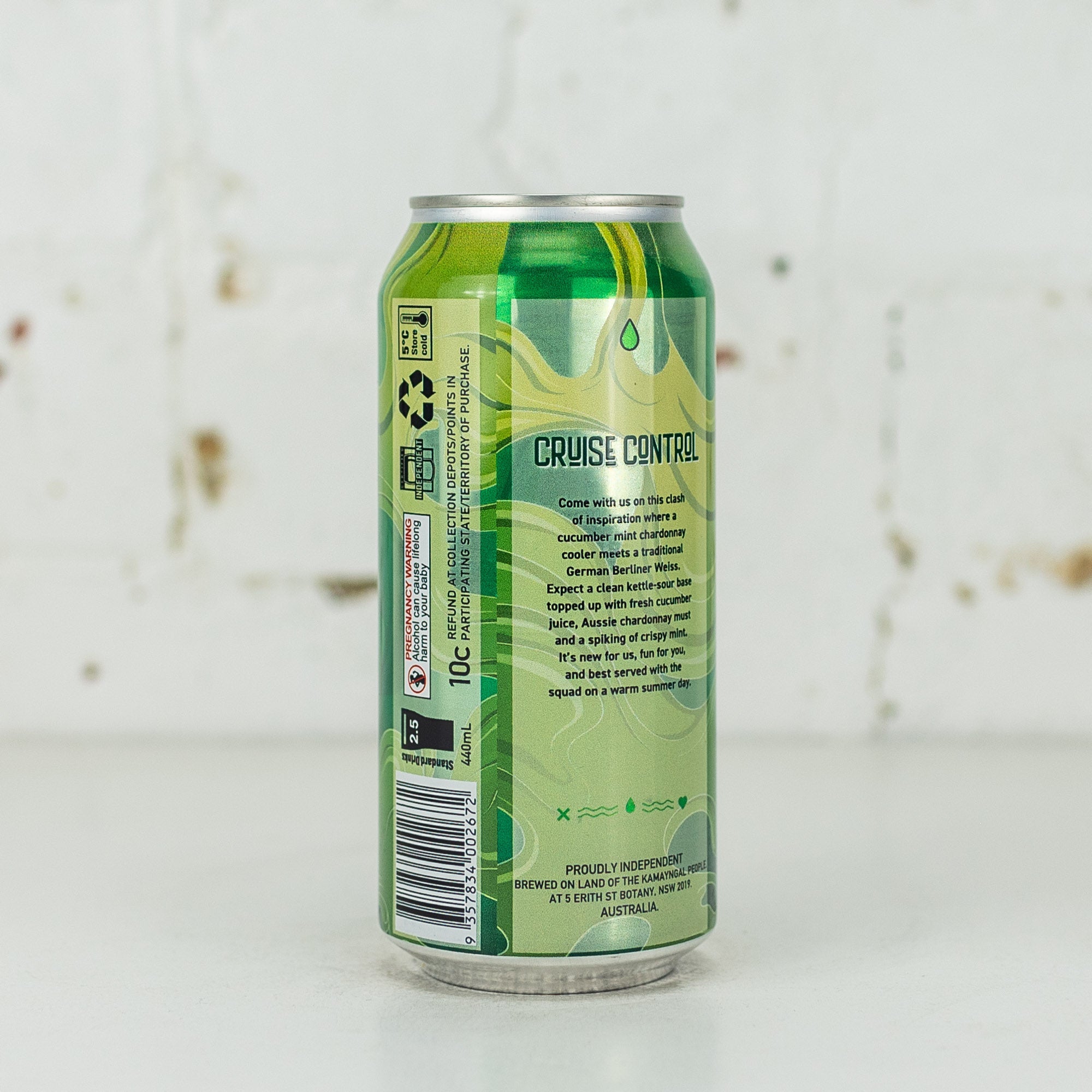 One Drop - Cruise Control Cucumber Mint & Chardonnay Sour