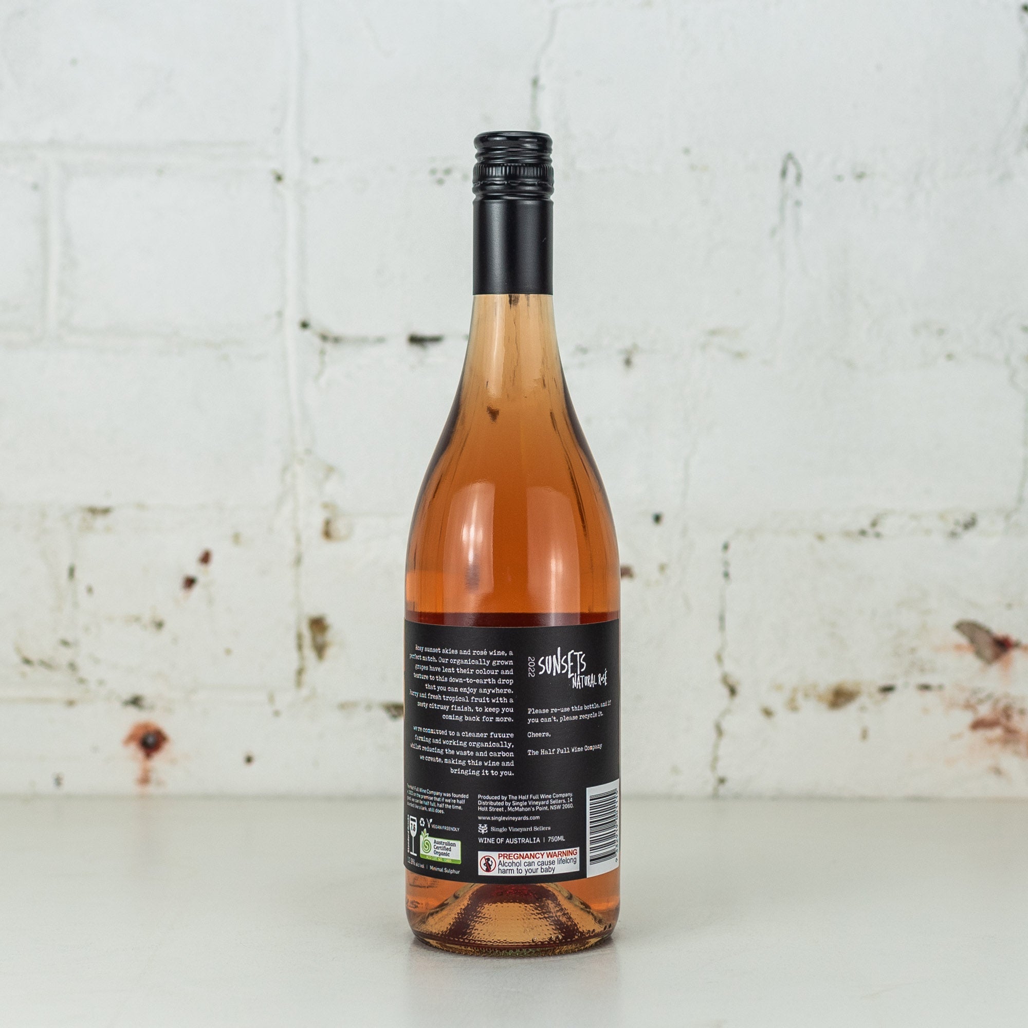 Sunsets - Natural Rose 750ml