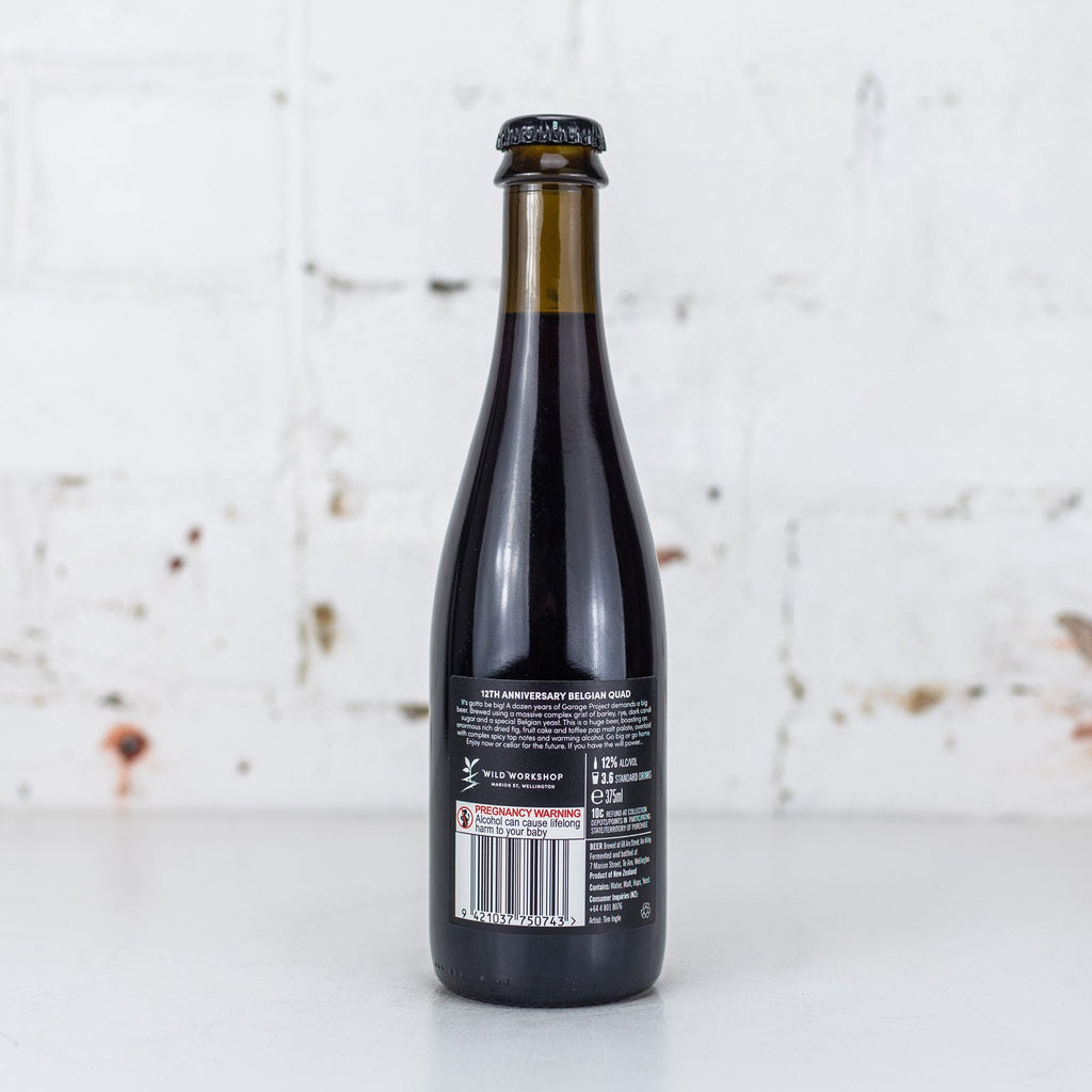 Garage Project - 12th Anniversary Belgian Quad 375ml
