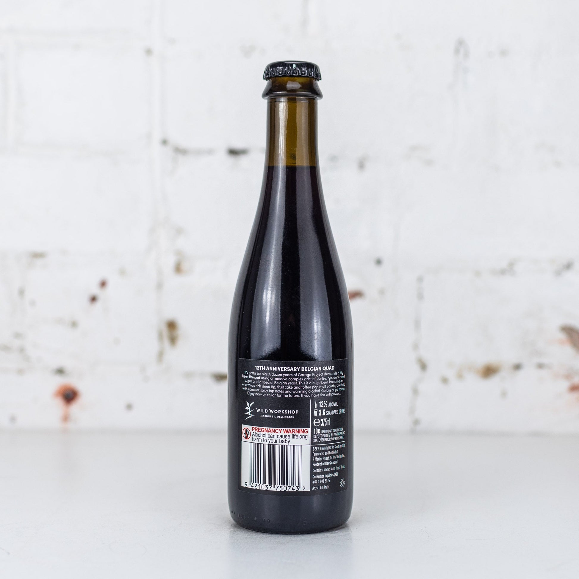 Garage Project - 12th Anniversary Belgian Quad 375ml