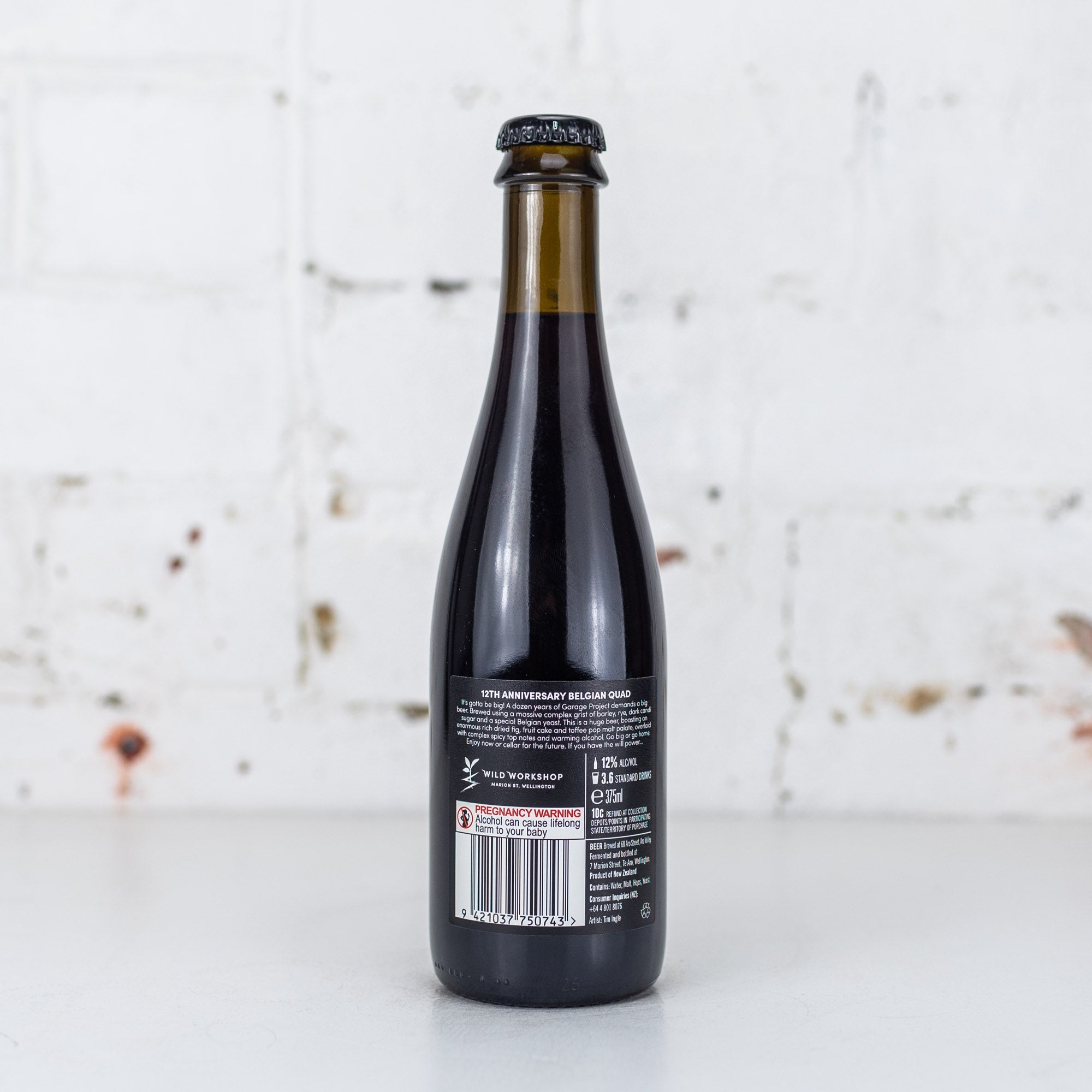 Garage Project - 12th Anniversary Belgian Quad 375ml