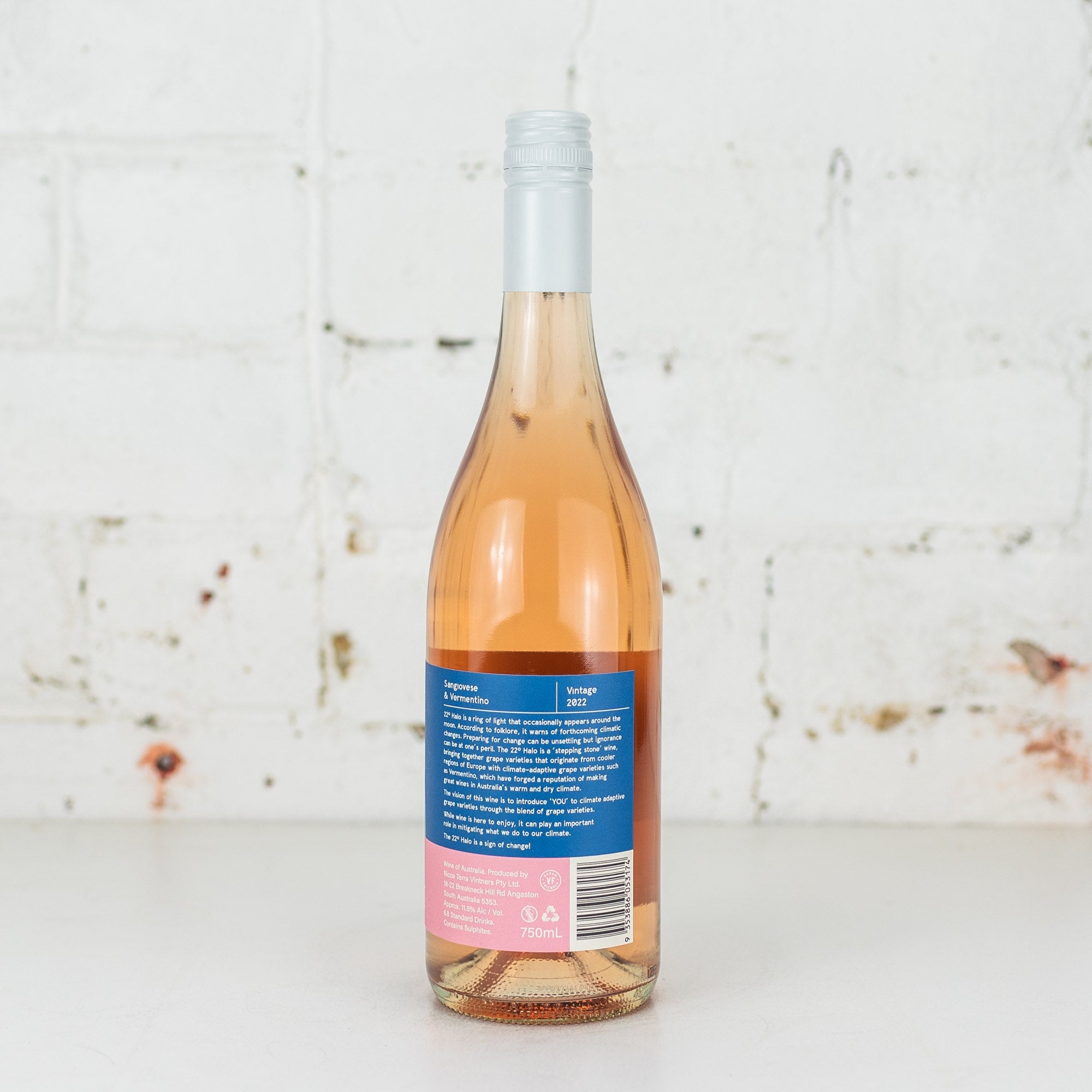 22 Degree Halo - Rose 2022 750ml