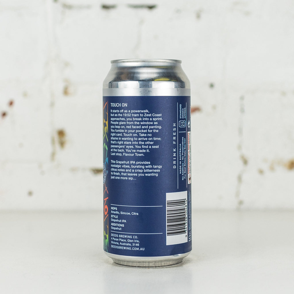 Deeds - Touch On Grapefruit IPA