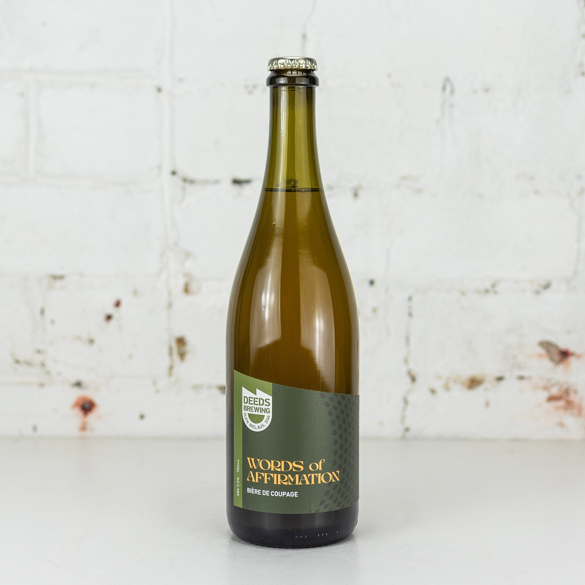 Deeds - Words of Affirmation Biere de Coupage 750ml