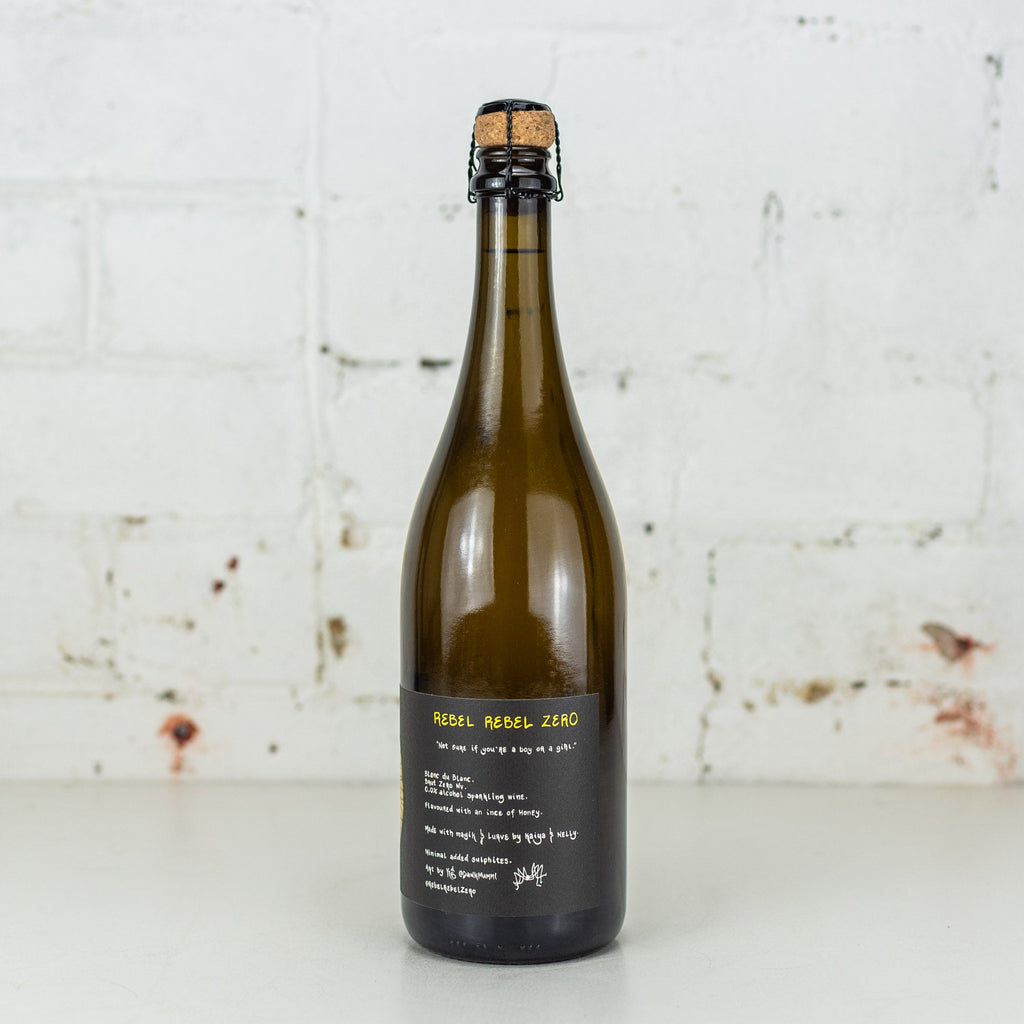 Rebel Rebel Zero - Non-Alc Blanc de Blanc 750ml