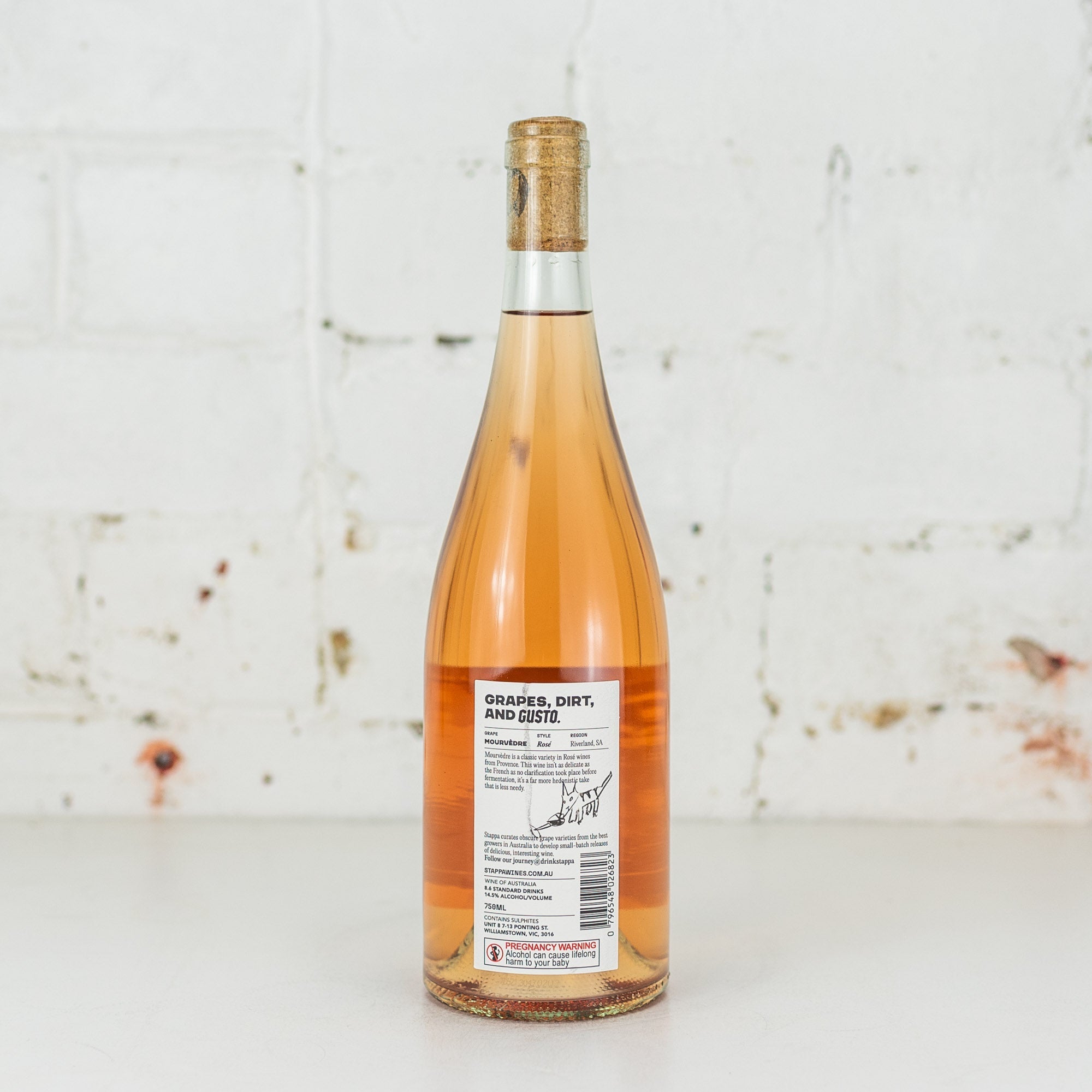 Stappa - Mourvedre Rose 750ml