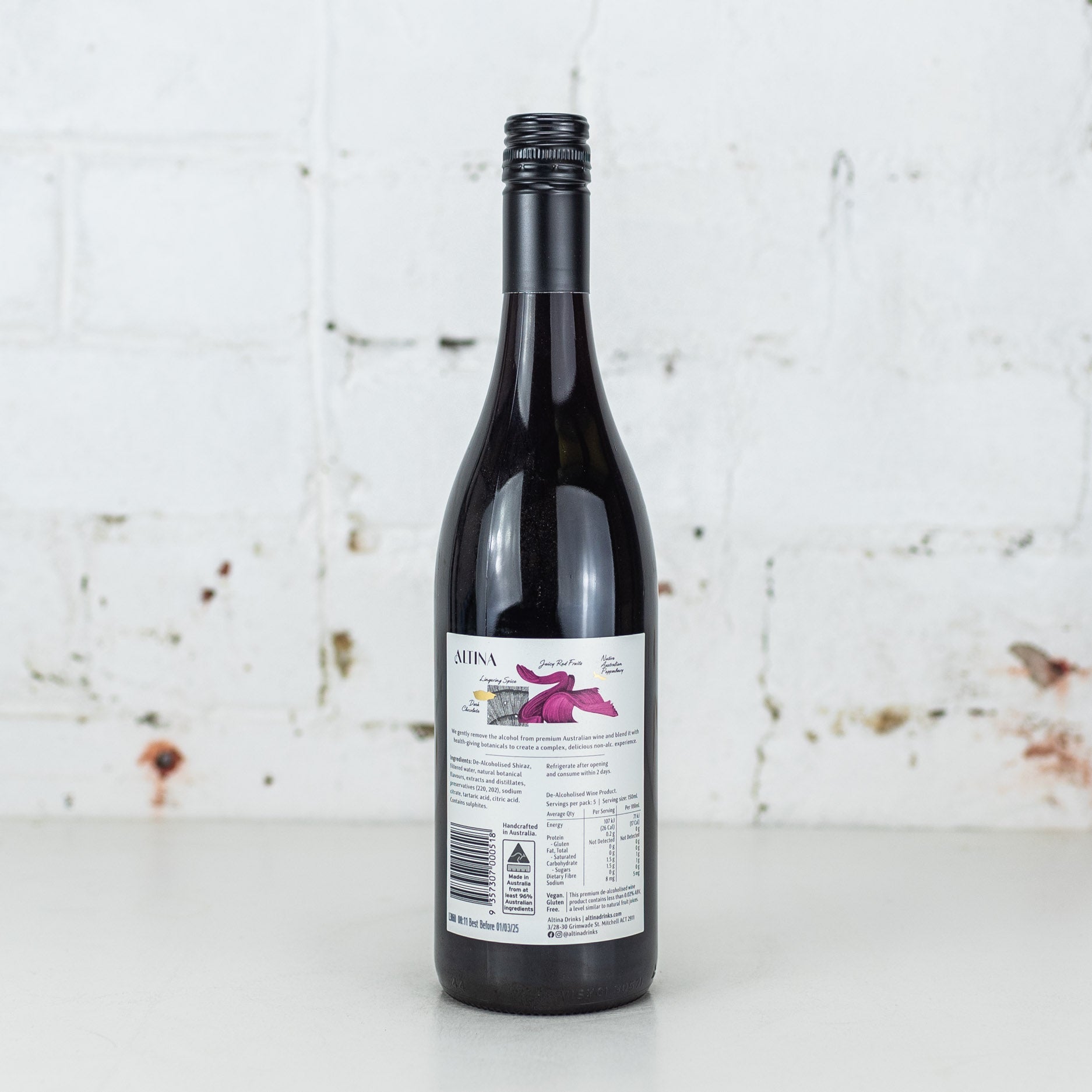 Altina - Pepperberry Shiraz 750ml
