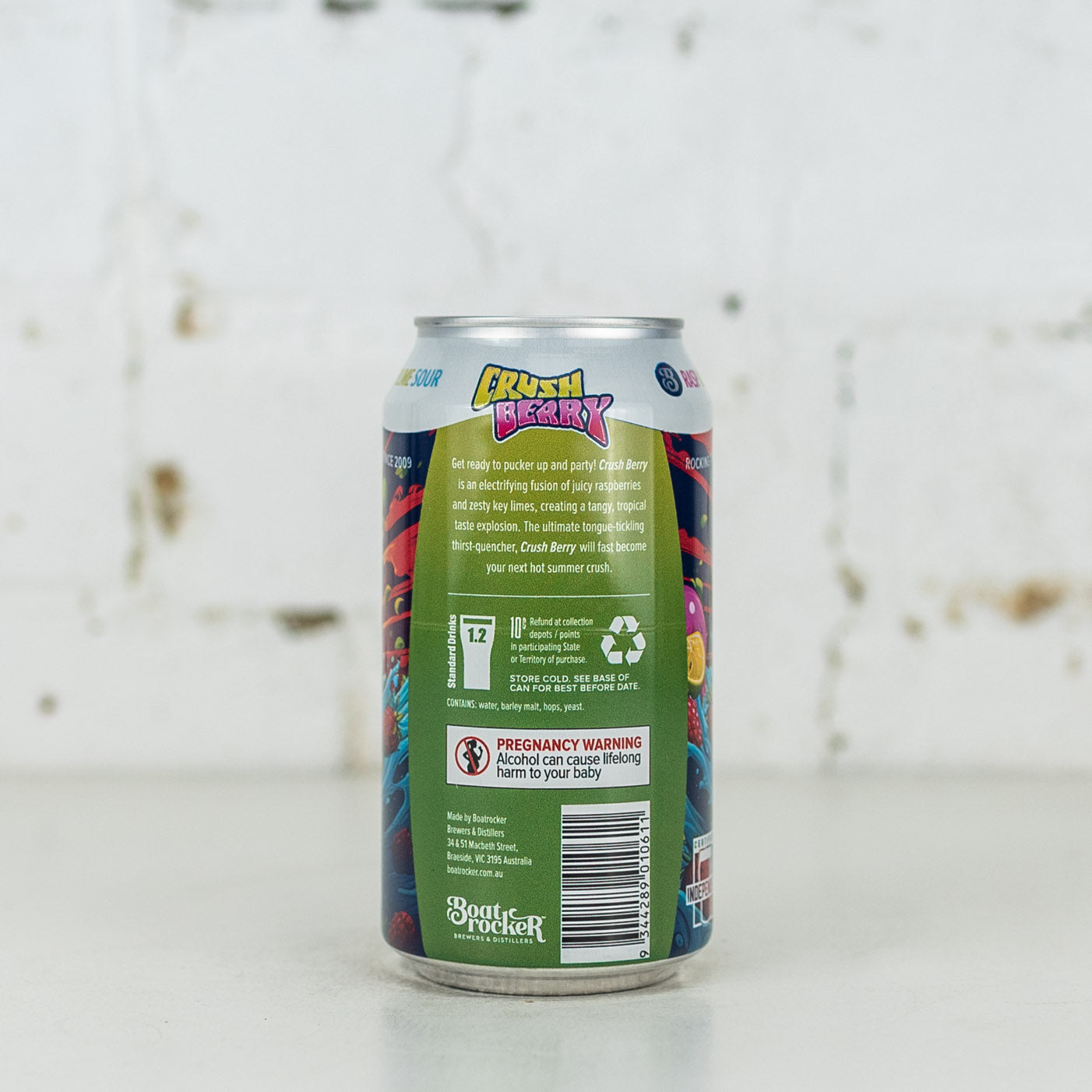 Boatrocker - Crush Berry Raspberry & Keylime Sour