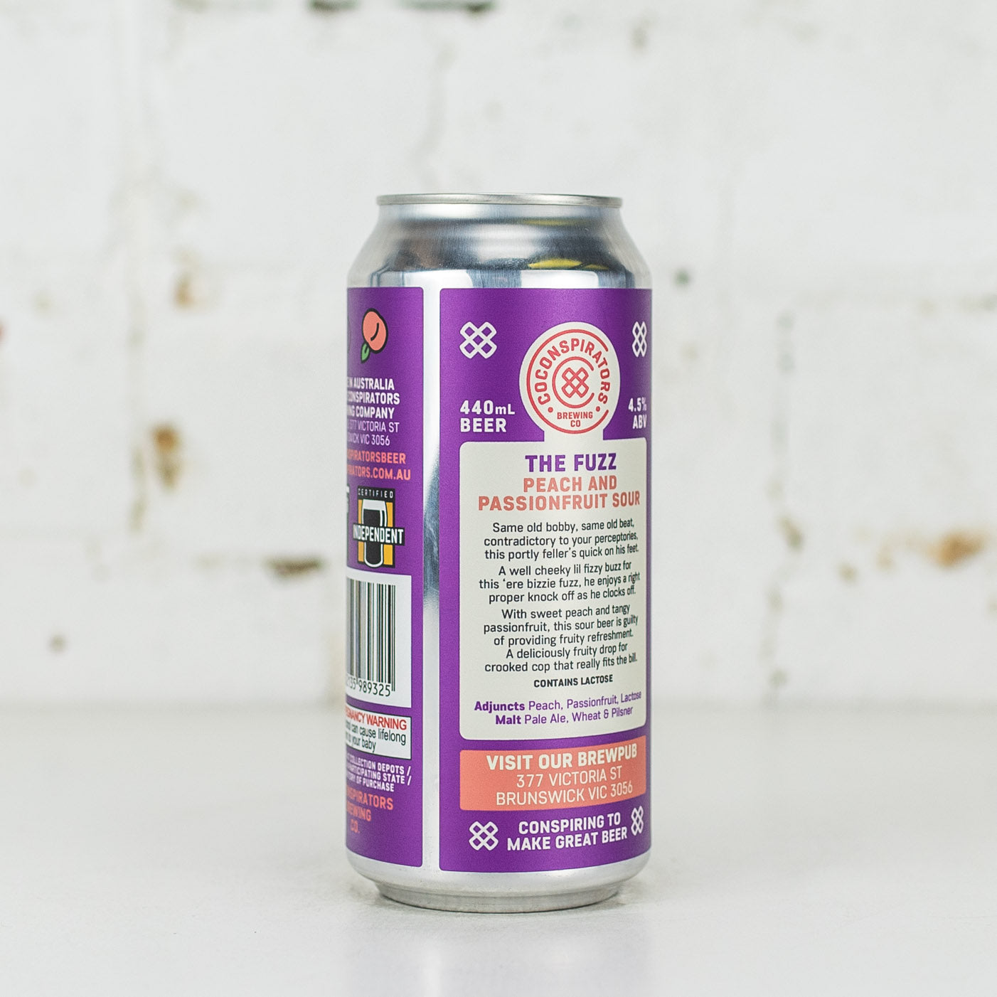 CoConspirators - The Fuzz Peach & Passionfruit Sour