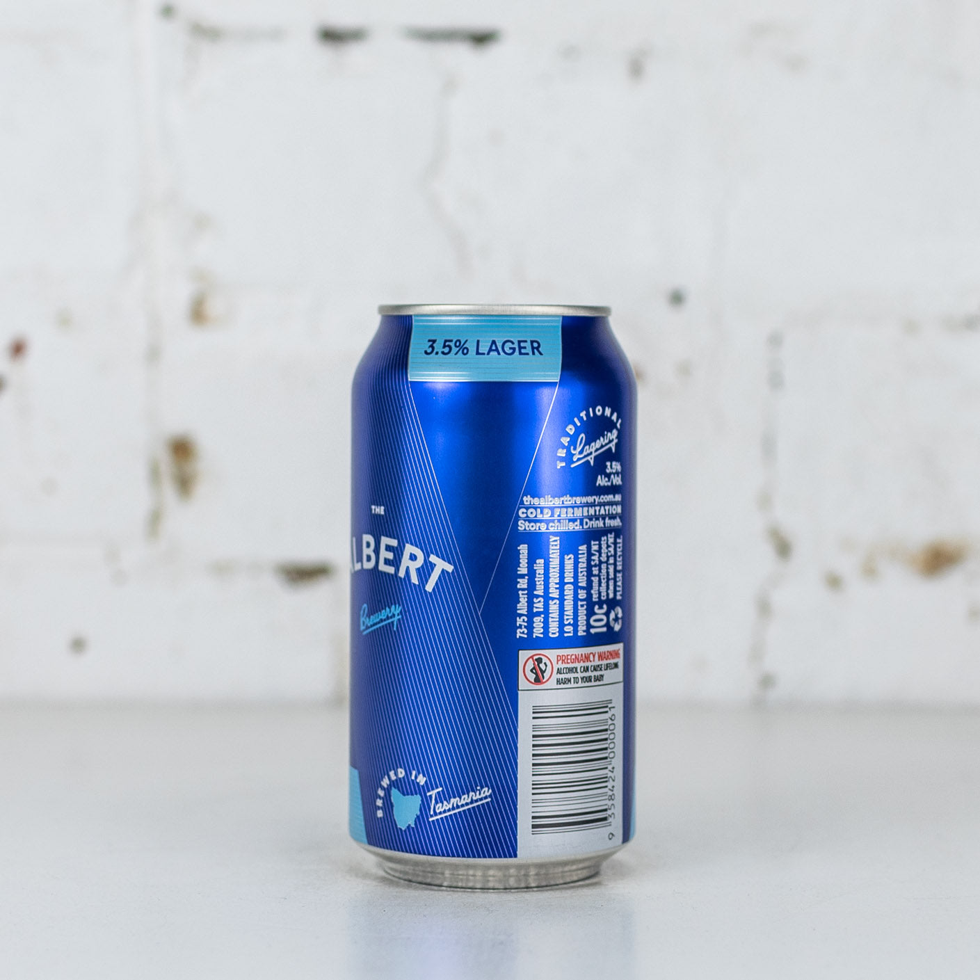 The Albert - Blue Mid-Strength Lager