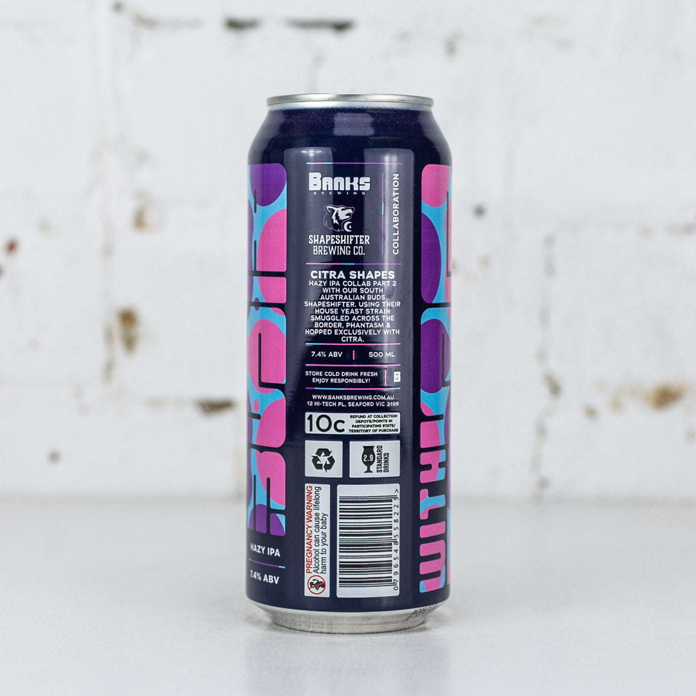 Banks x Shapeshifter 'Citra Shapes' Hazy IPA w/ Phantasm