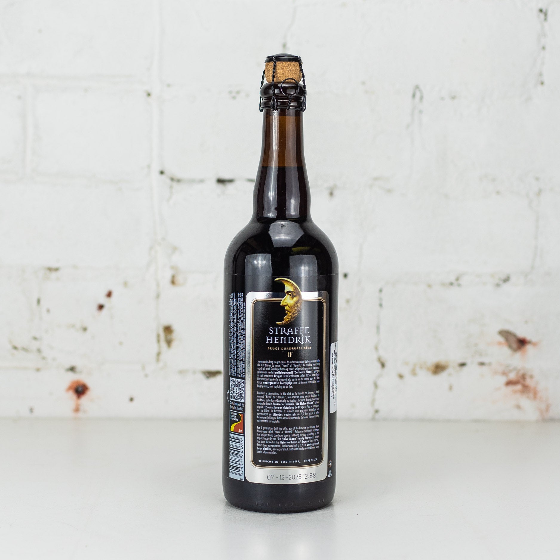 Brouwerij De Halve Maan - Straffe Hendrik Brugs Quadrupel Bier 11° 750ml