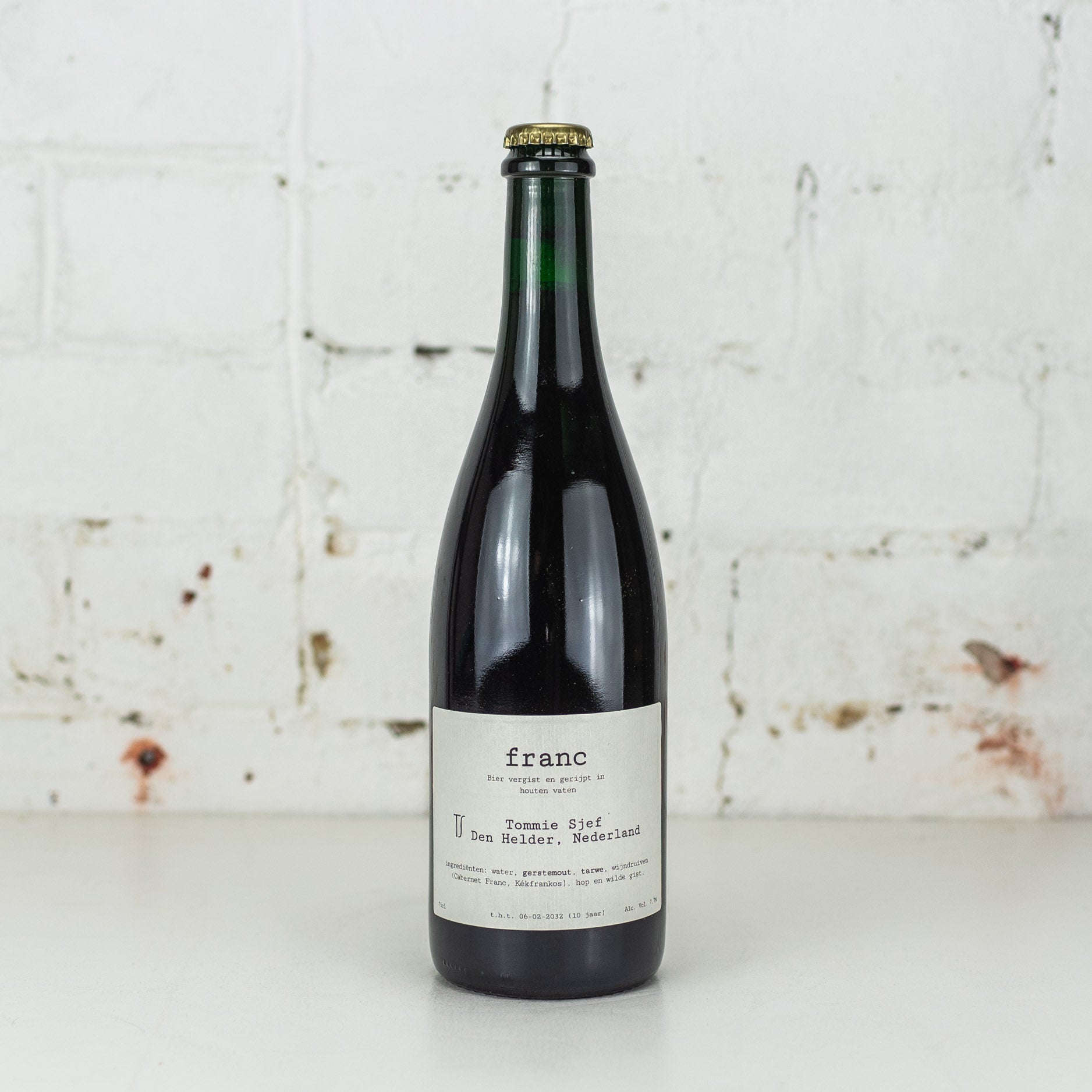 Tommie Sjef - Franc Wild Ale with Cabernet Franc 750ml