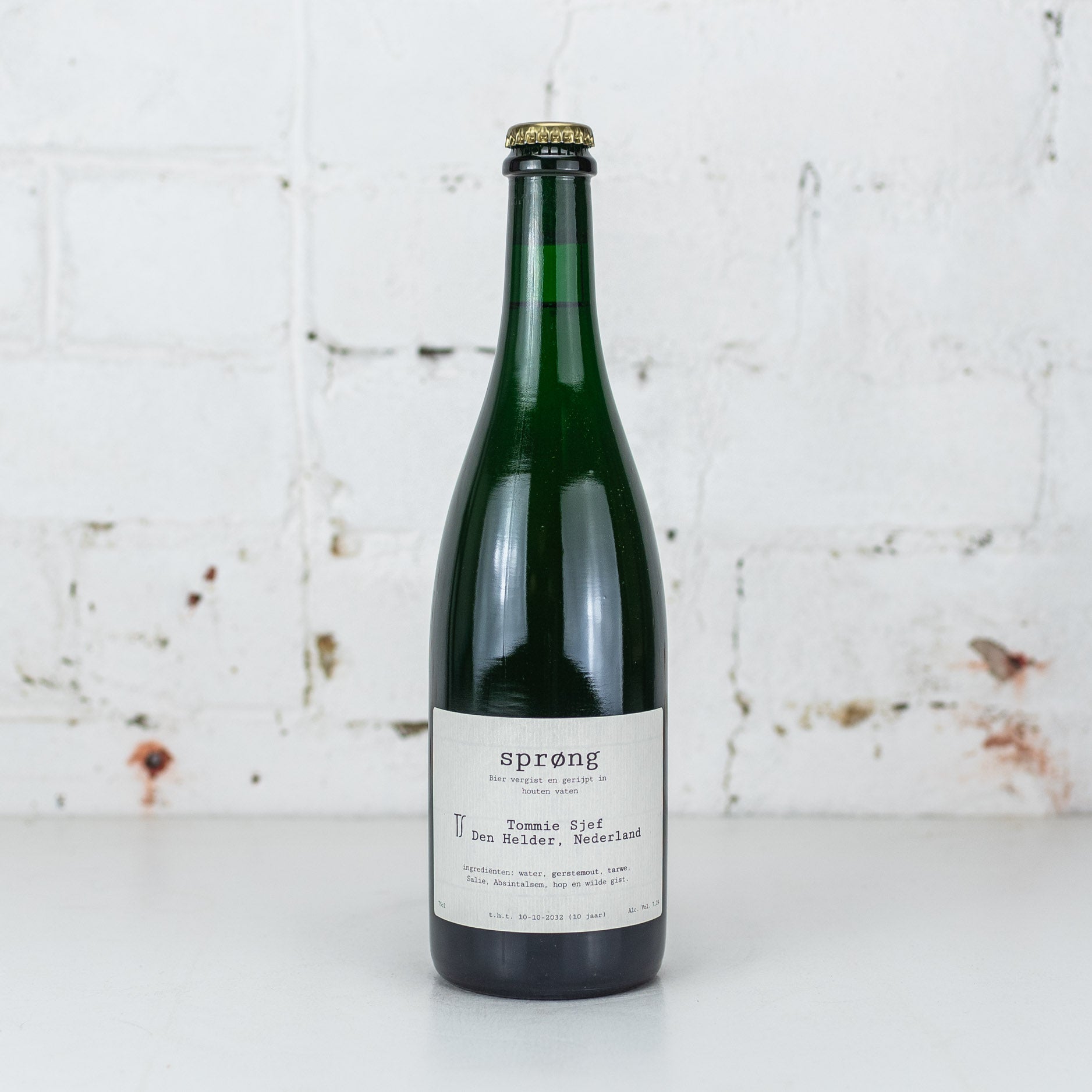 Tommie Sjef - Sprong Wild Ale w/ Sage & Wormwood 750ml