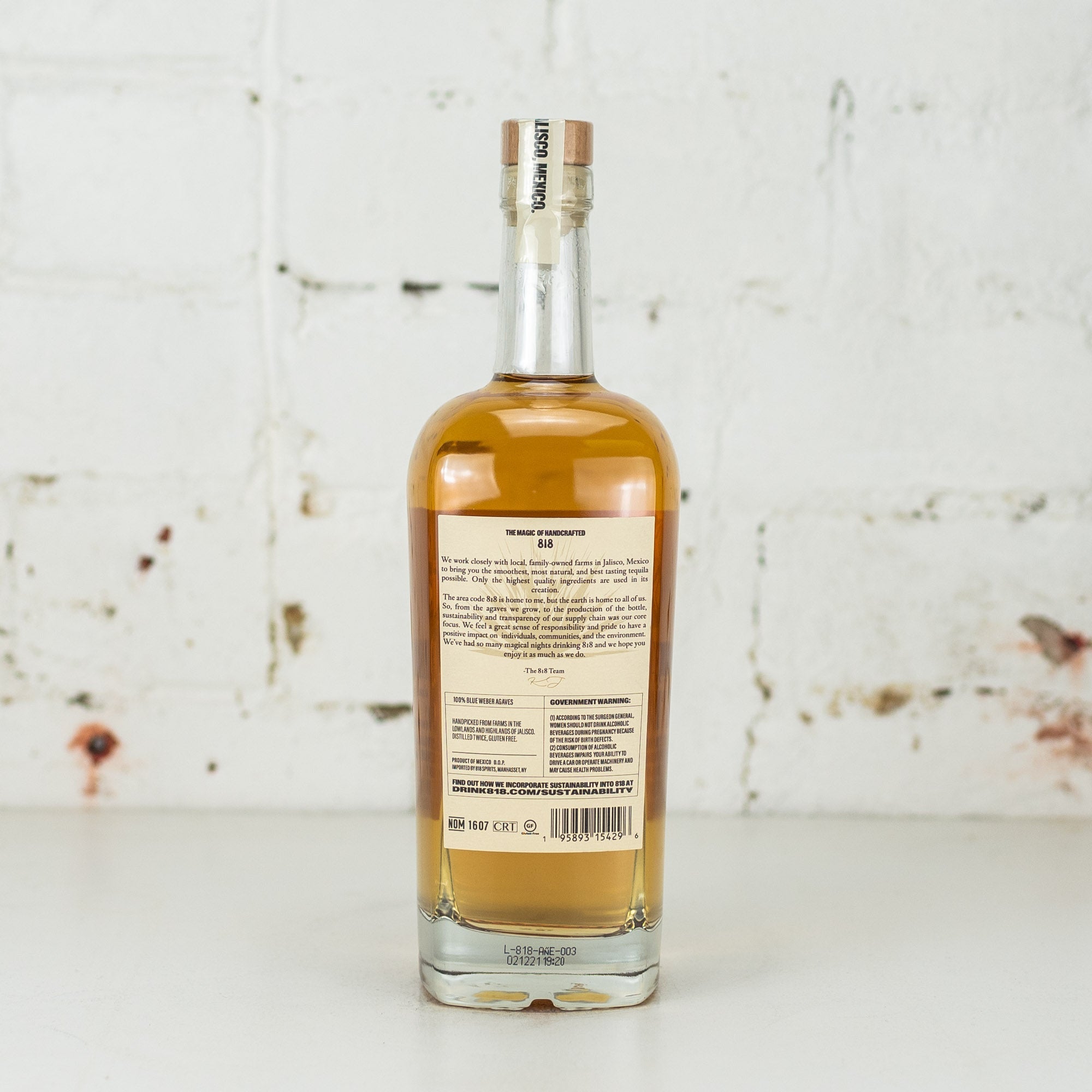 818 - Anejo Tequila 750ml