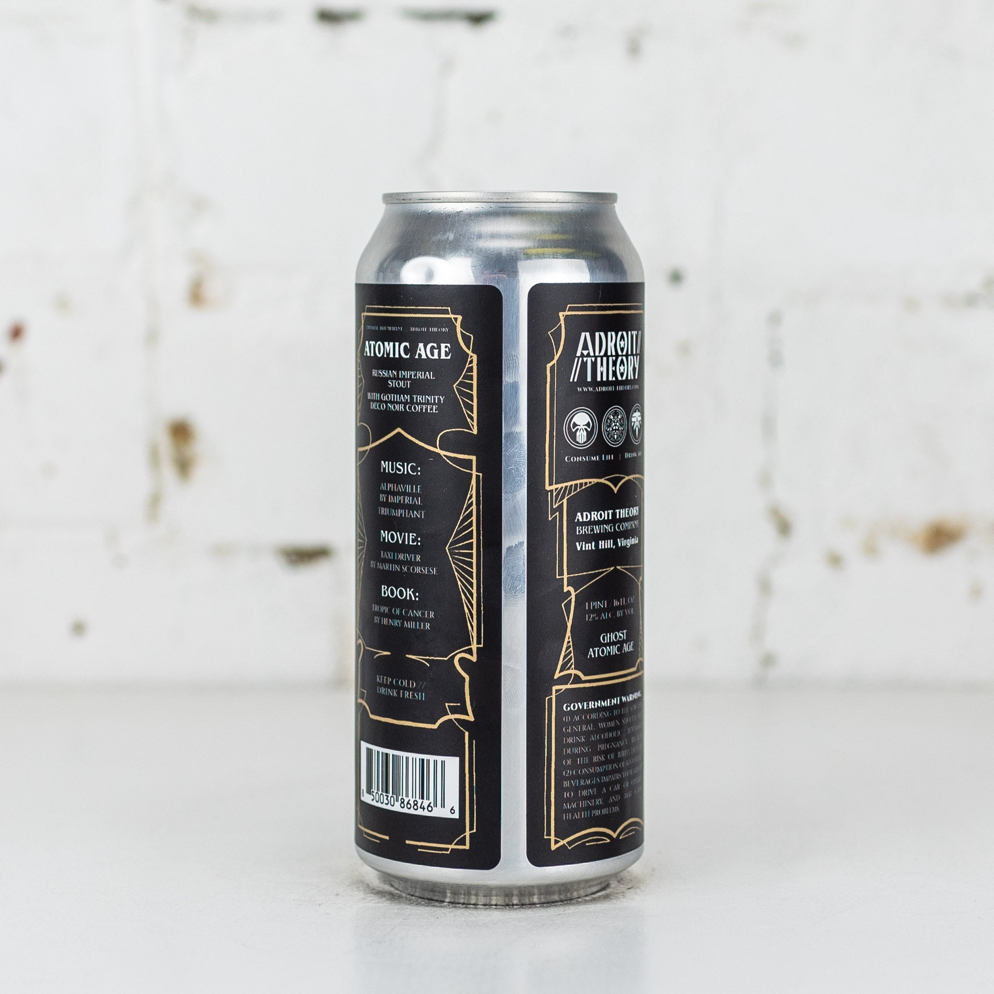 Adroit Theory - Atomic Age (Ghost: ATOMIC AGE) Imperial Coffee Stout