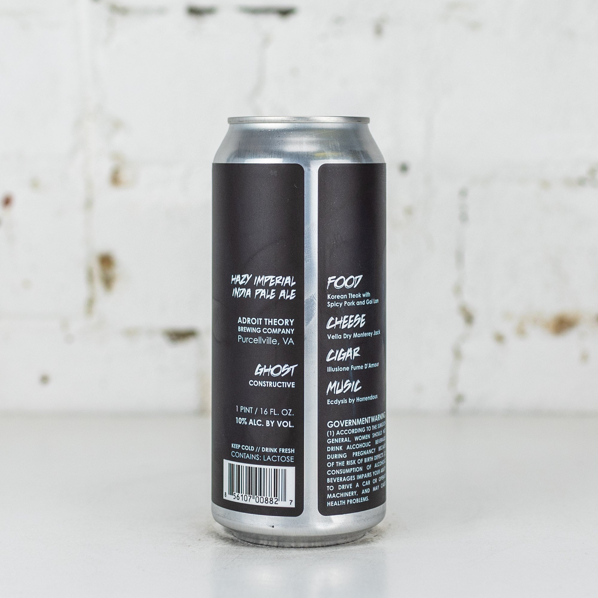 Adroit Theory - Constructive Destruction (Ghost: CONSTRUCTIVE) Hazy TIPA