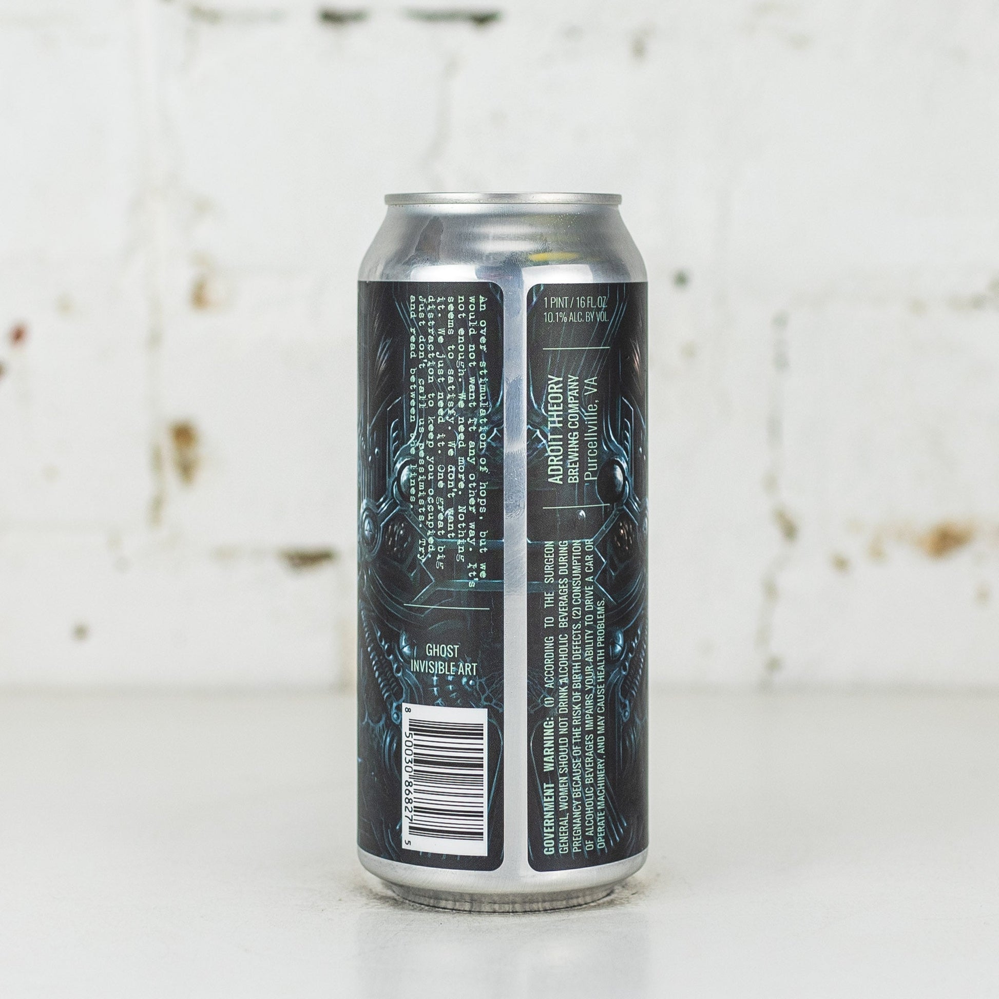 Adroit Theory - Invisible Art (Ghost: INVISIBLE ART) Black TIPA
