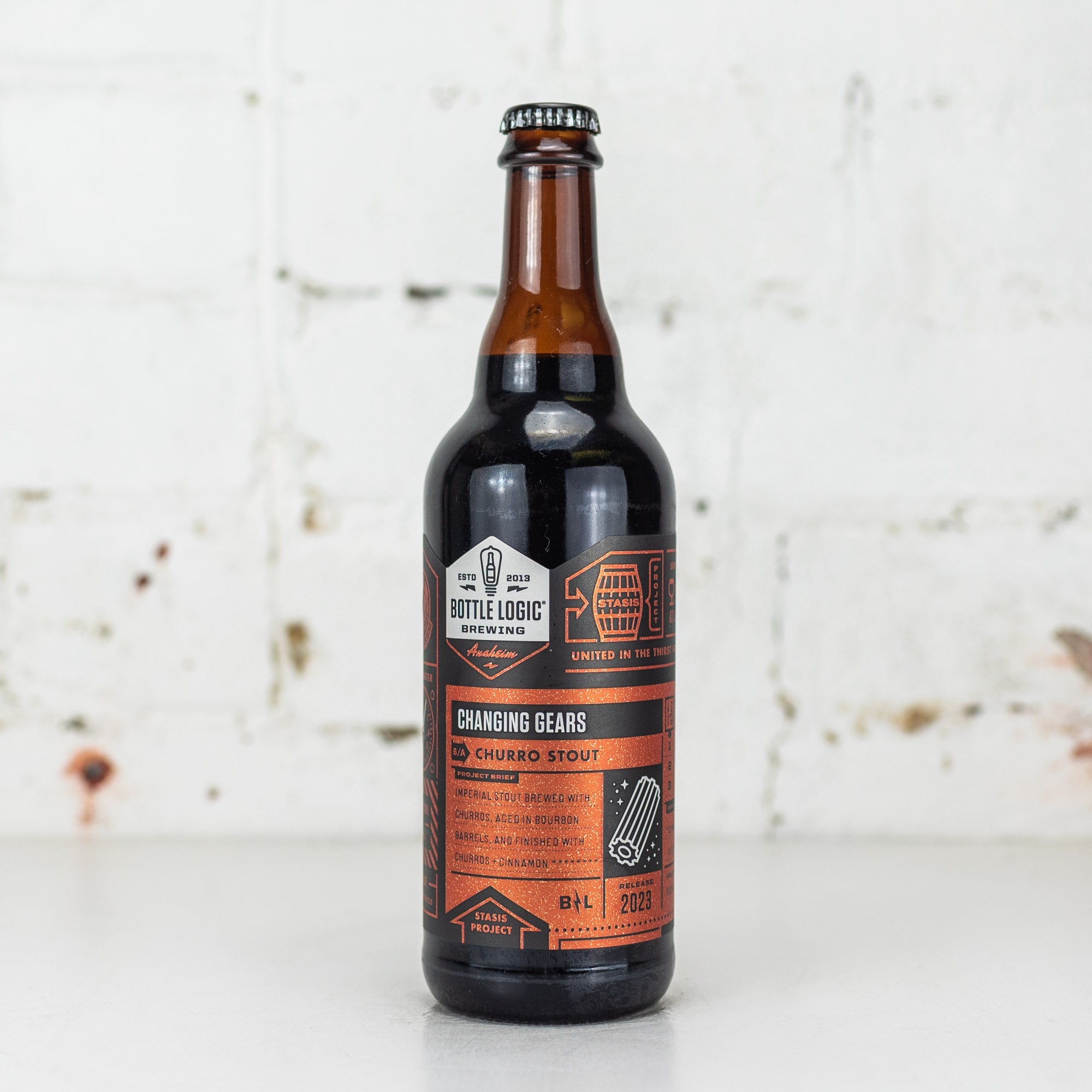 Bottle Logic x Odd By Nature 'Changing Gears 2023' BBA Imperial Stout 500ml
