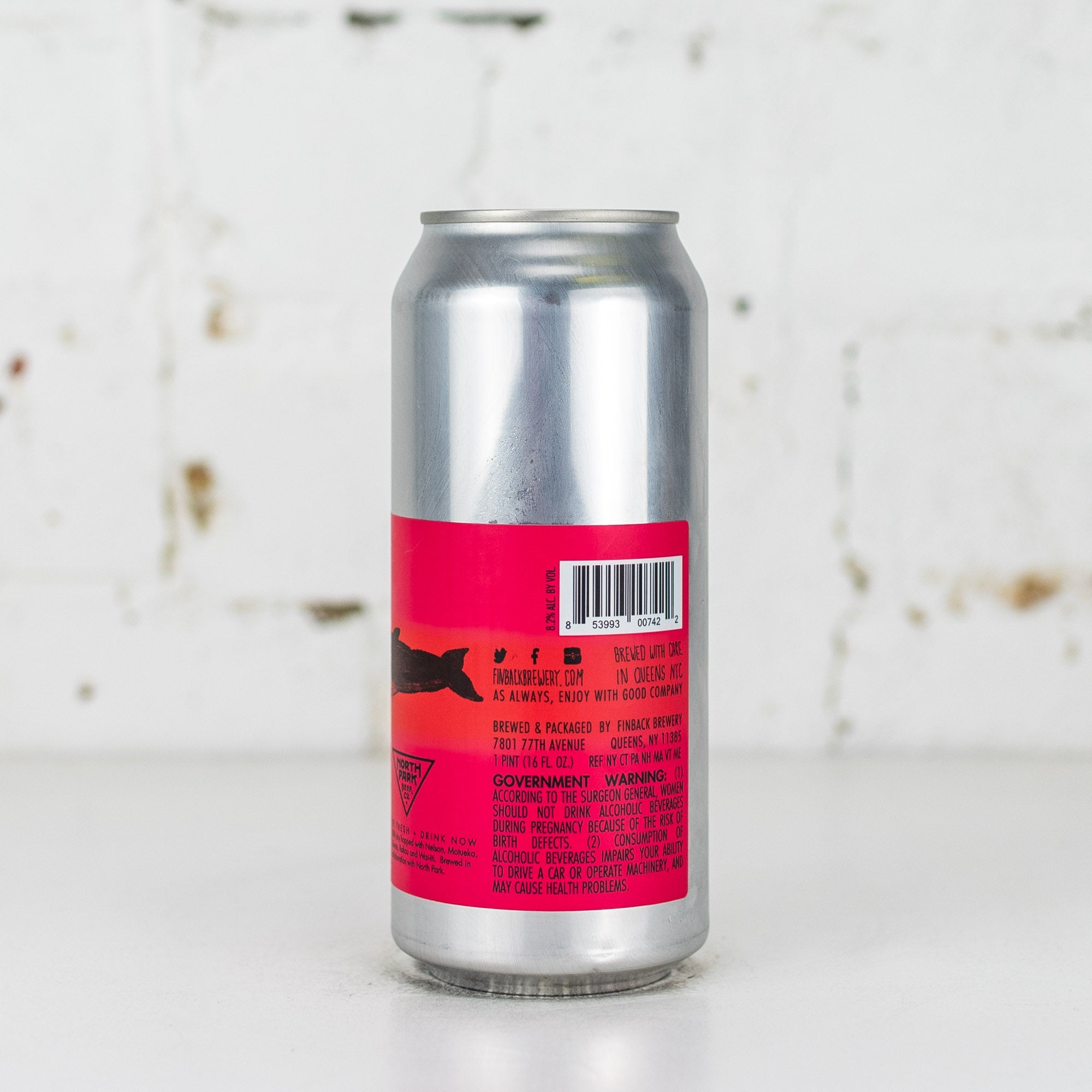 Finback x North Park Beer Co 'Whale Parking' Double IPA