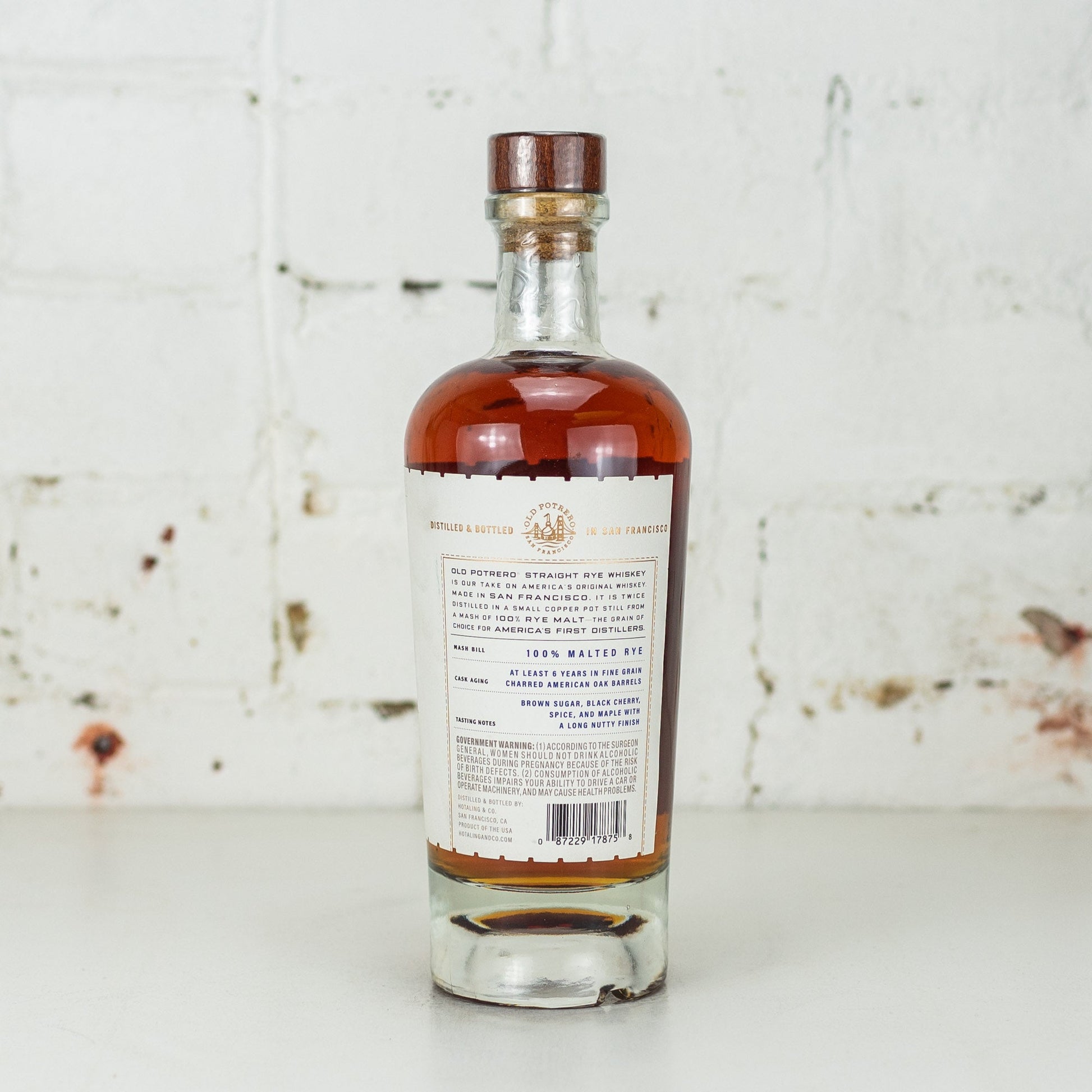Old Potrero - 6yo Straight Rye Whiskey 750ml