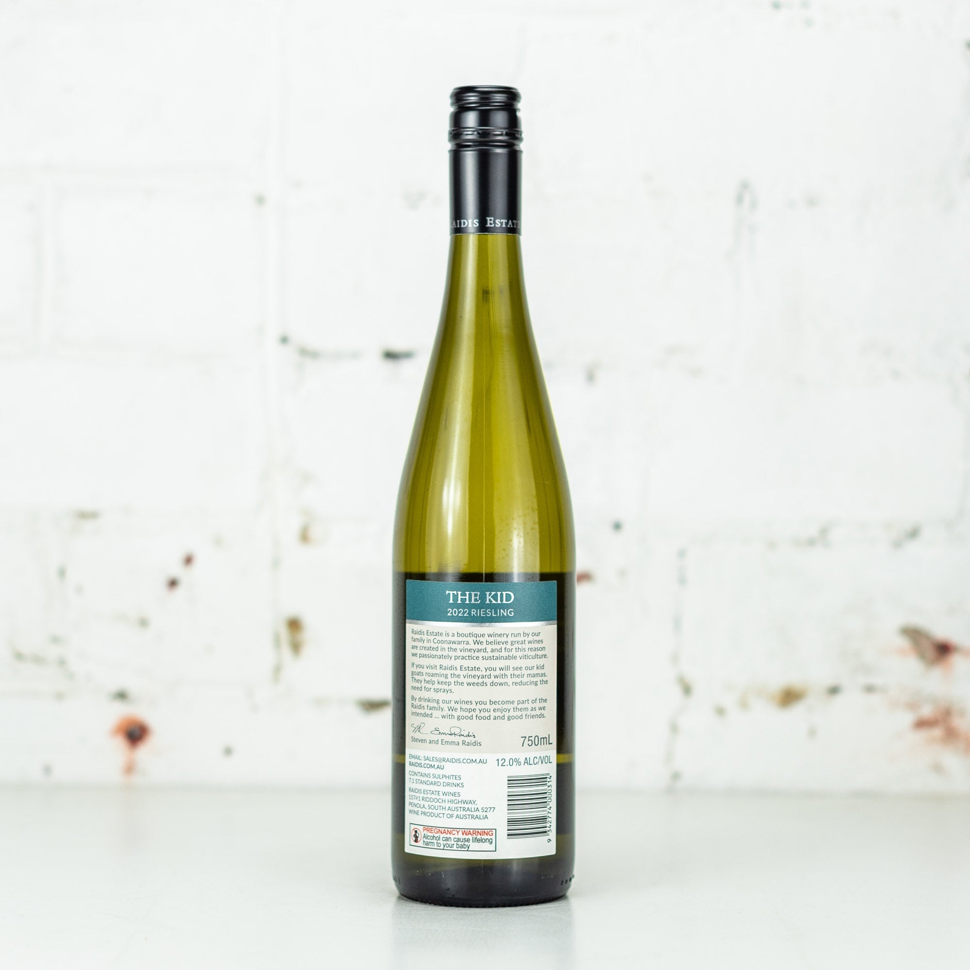 Raidis - The Kid Riesling 2022 750ml
