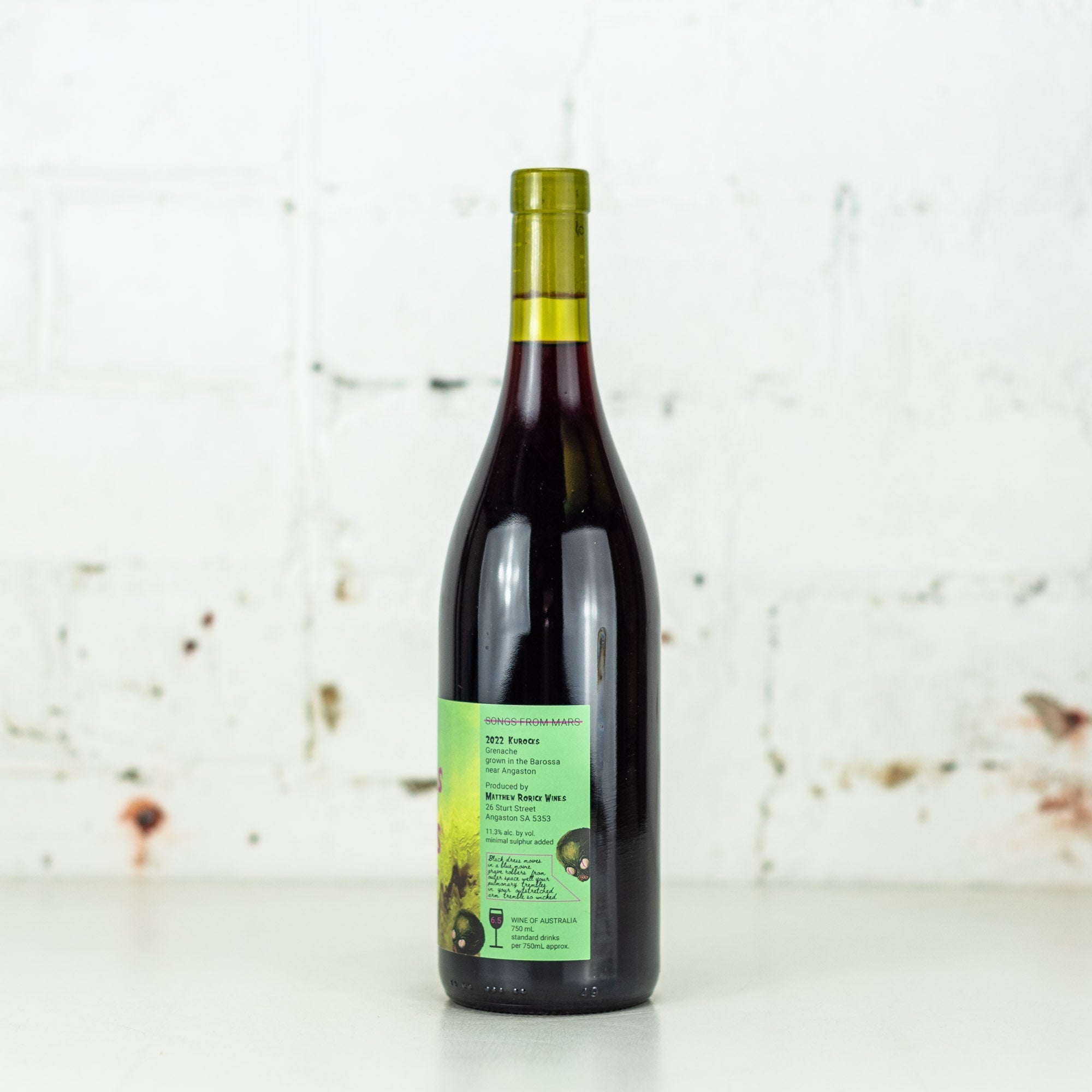 Forlorn Hope - Songs From Mars Grenache 2022 750ml