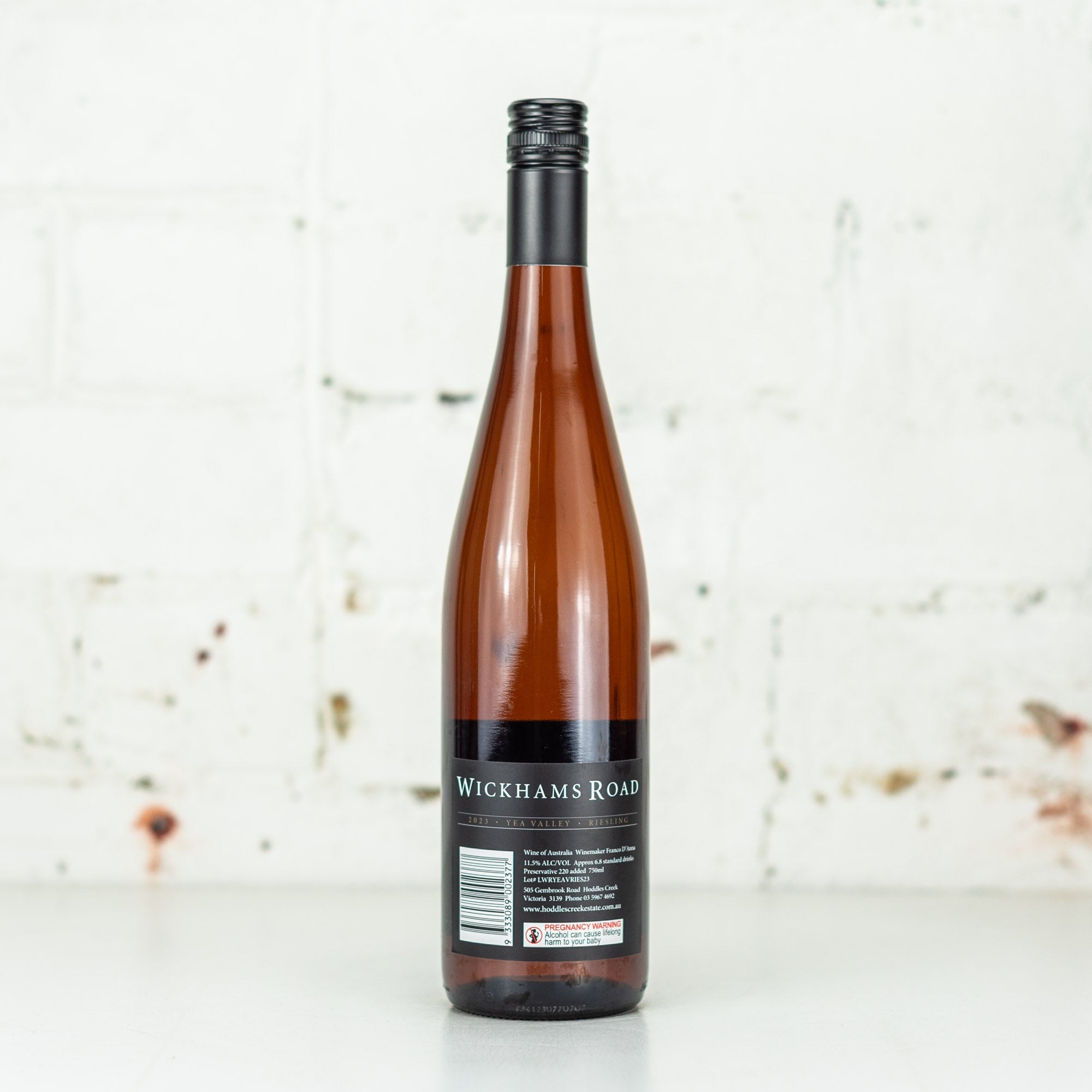 Wickhams Road - Yea Valley Riesling 750ml