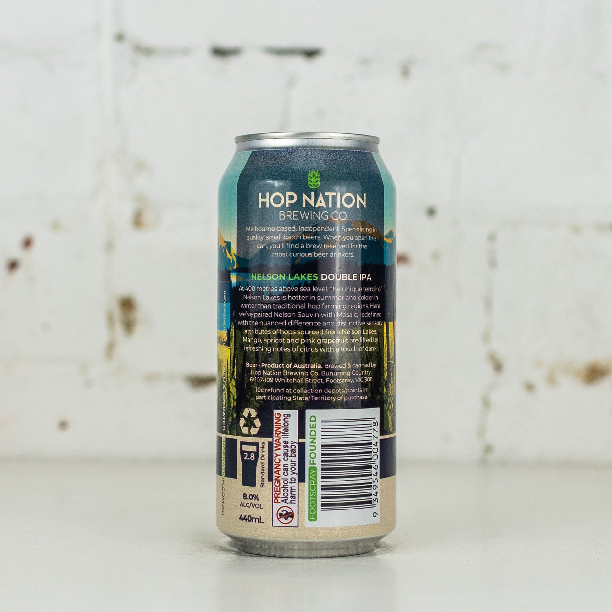 Hop Nation - Nelson Lakes DIPA