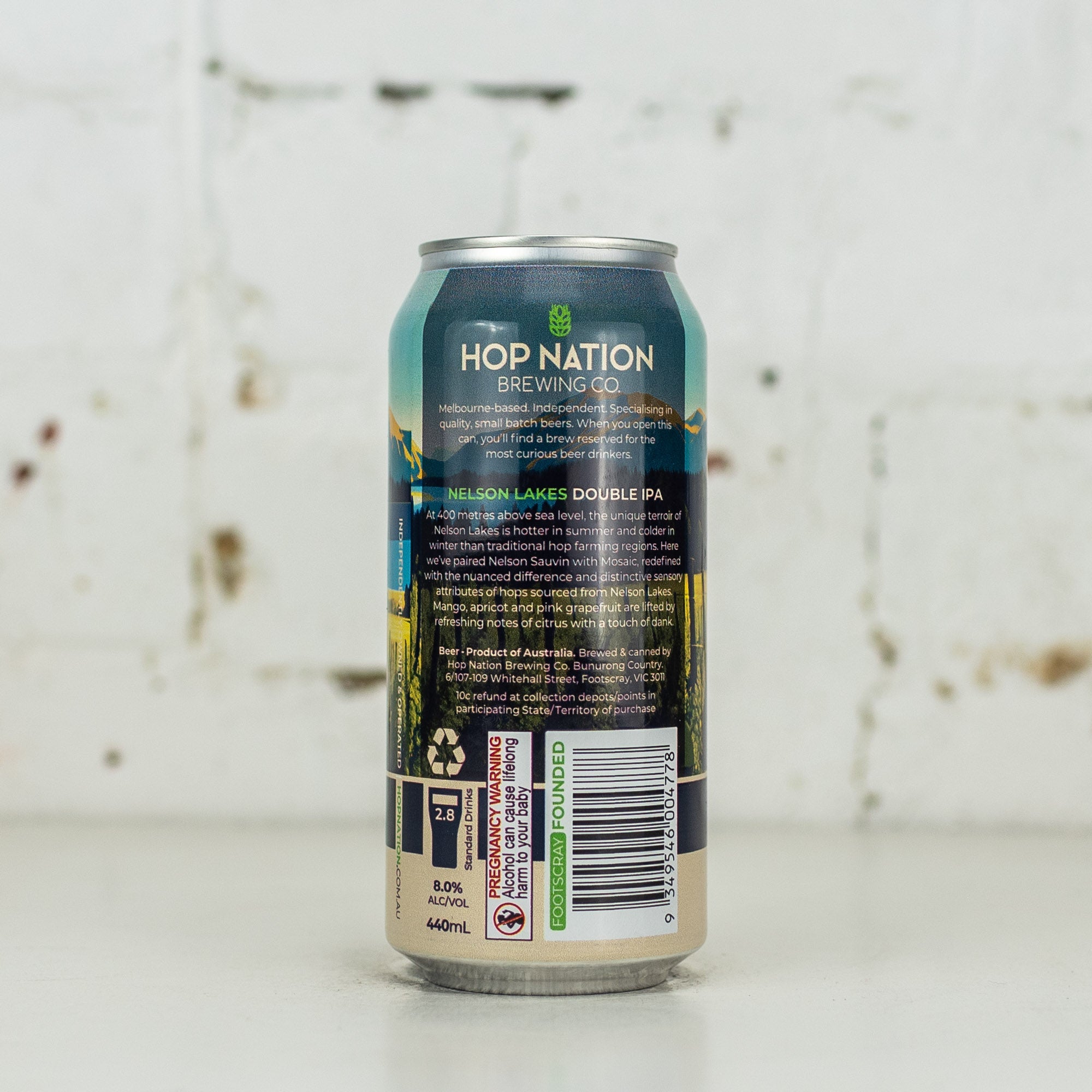 Hop Nation - Nelson Lakes DIPA