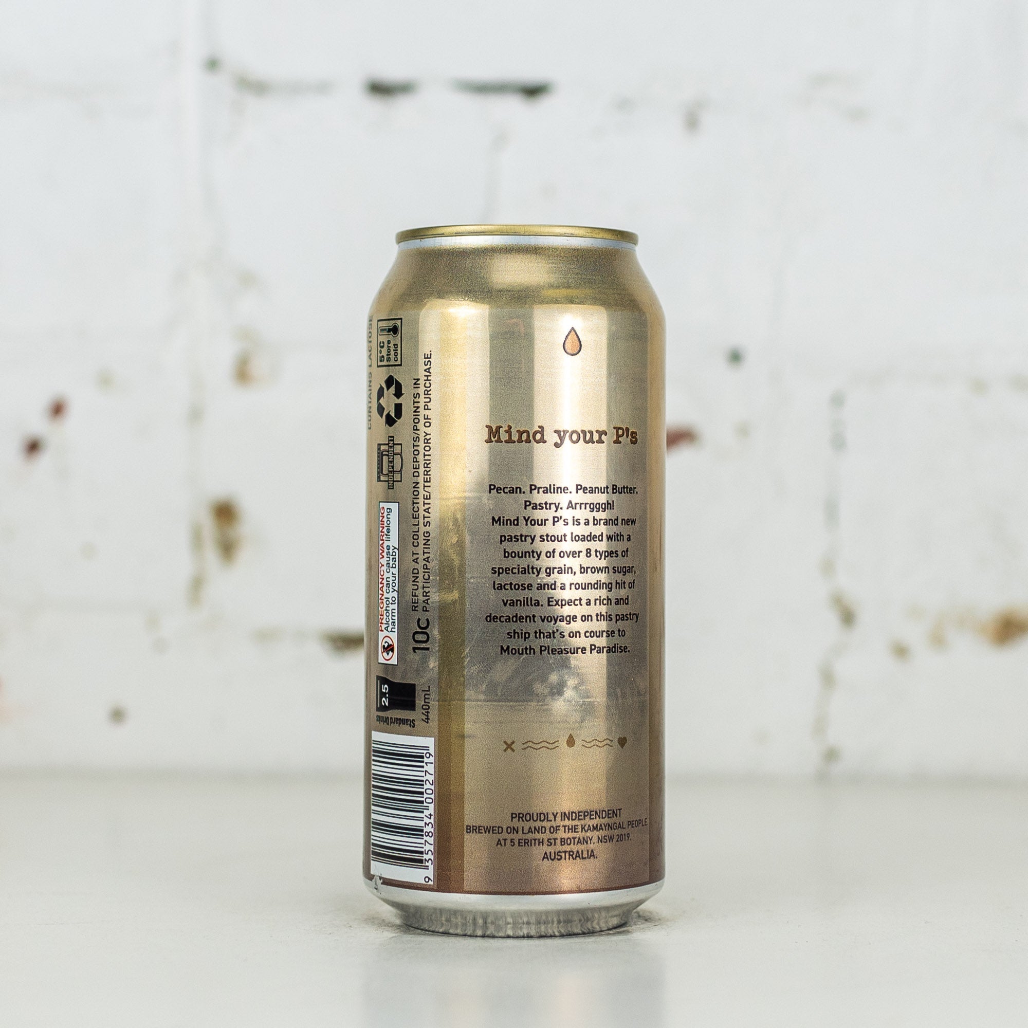 One Drop - Mind Your P's Pastry Stout