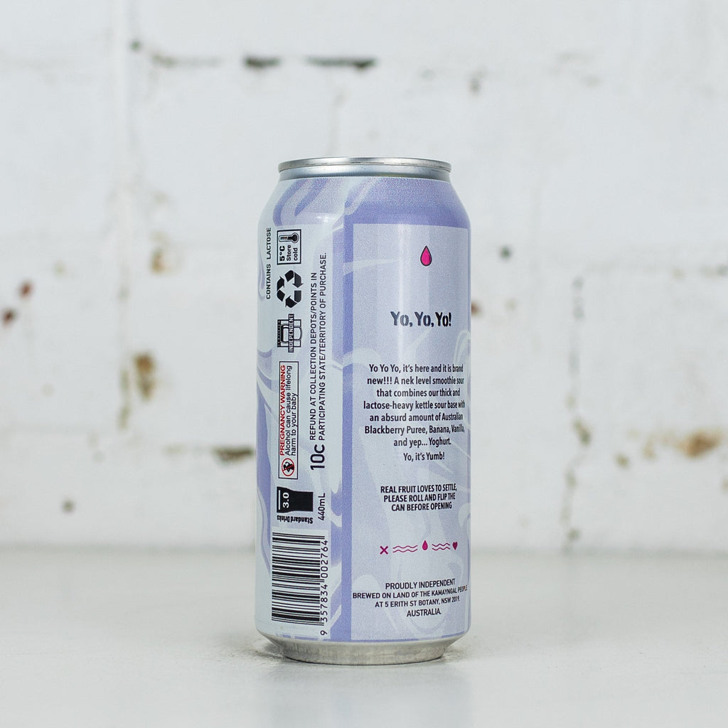 One Drop - Yo, Yo, Yo! Blackberry Yoghurt Smoothie Sour