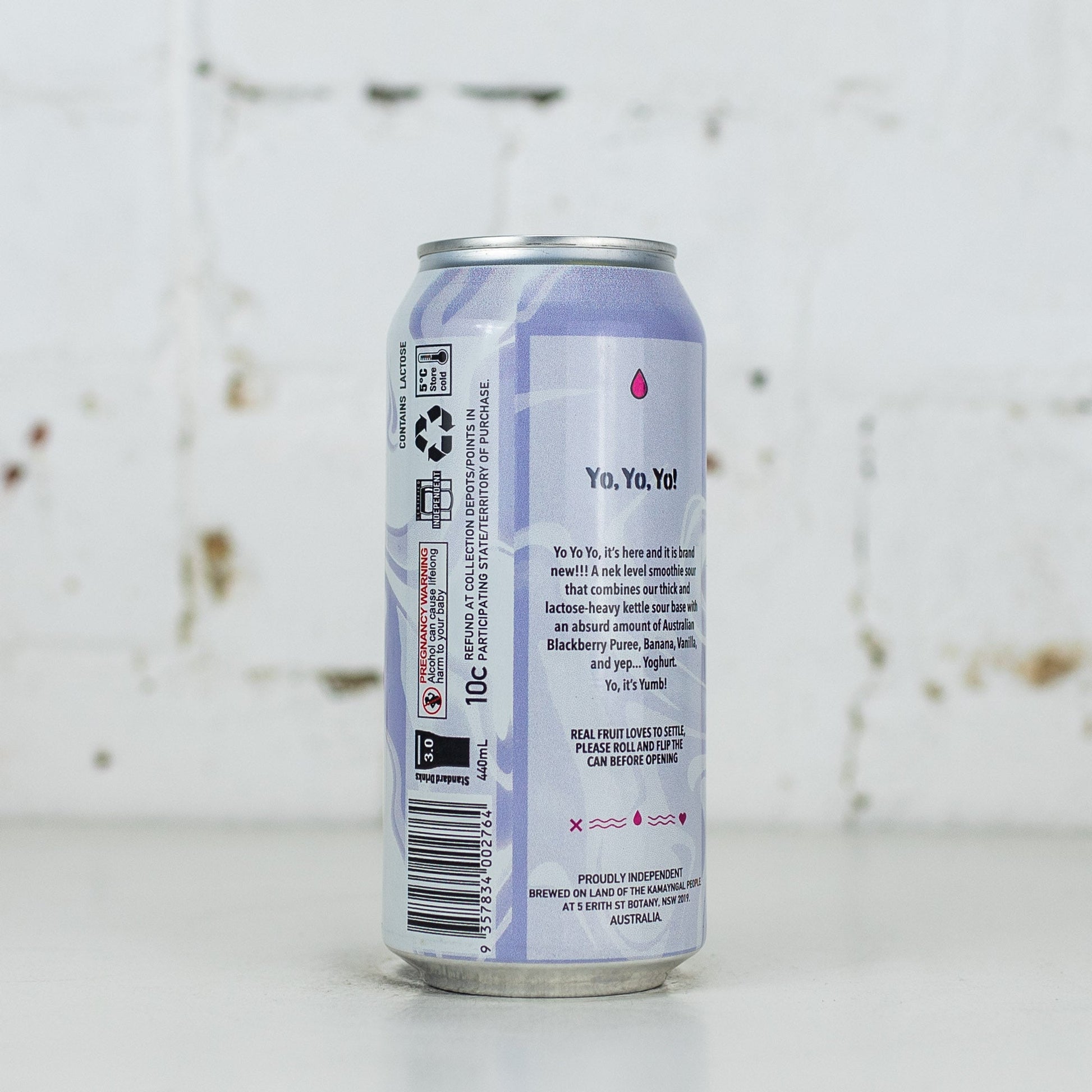 One Drop - Yo, Yo, Yo! Blackberry Yoghurt Smoothie Sour