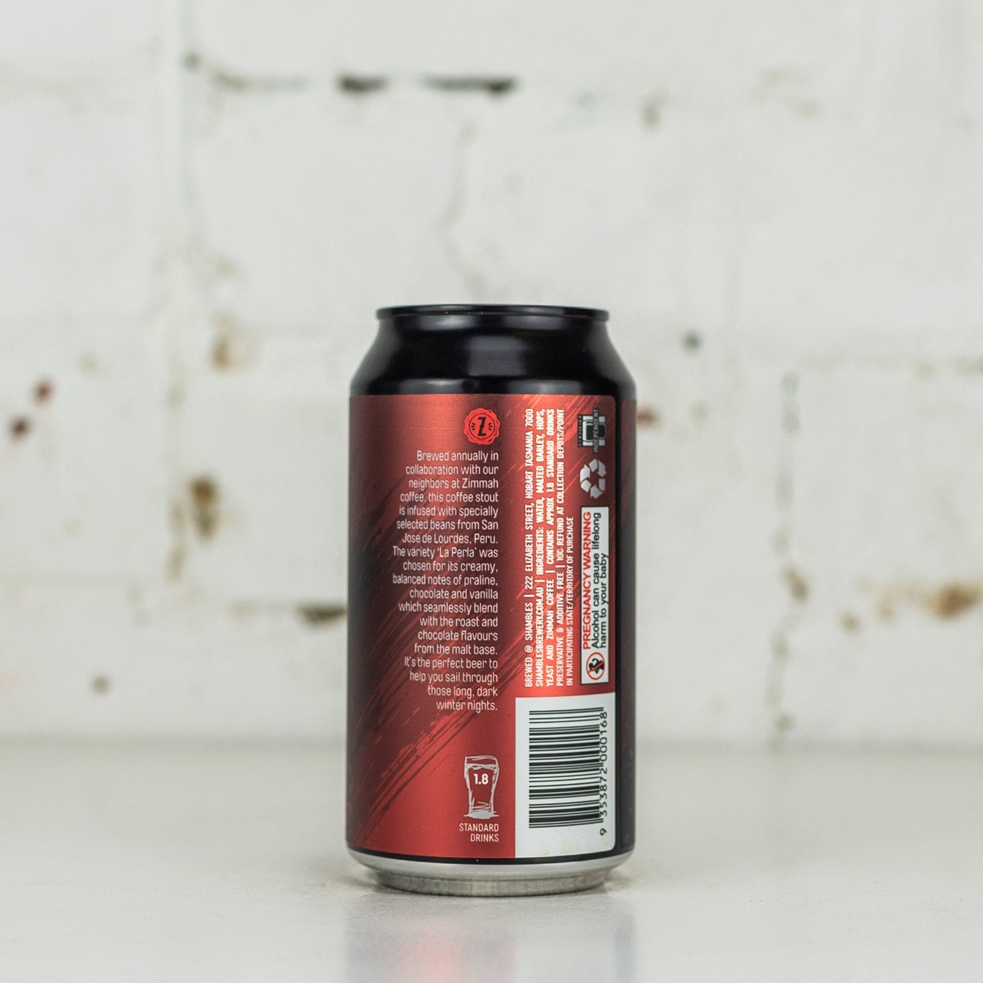 Shambles x Zimmah 'Perla Negra' Coffee Stout