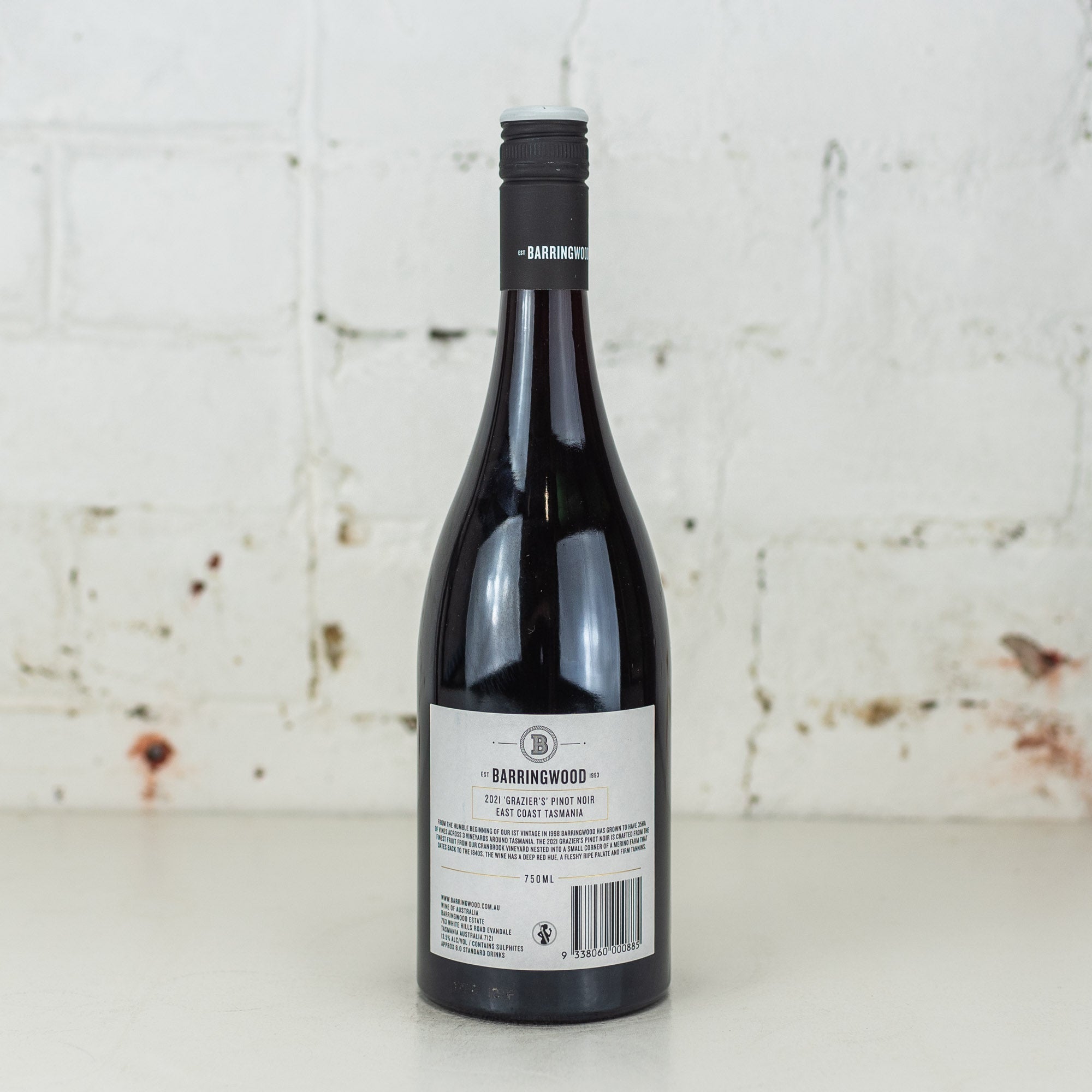 Barringwood - Grazier's Pinot Noir 2021 750ml
