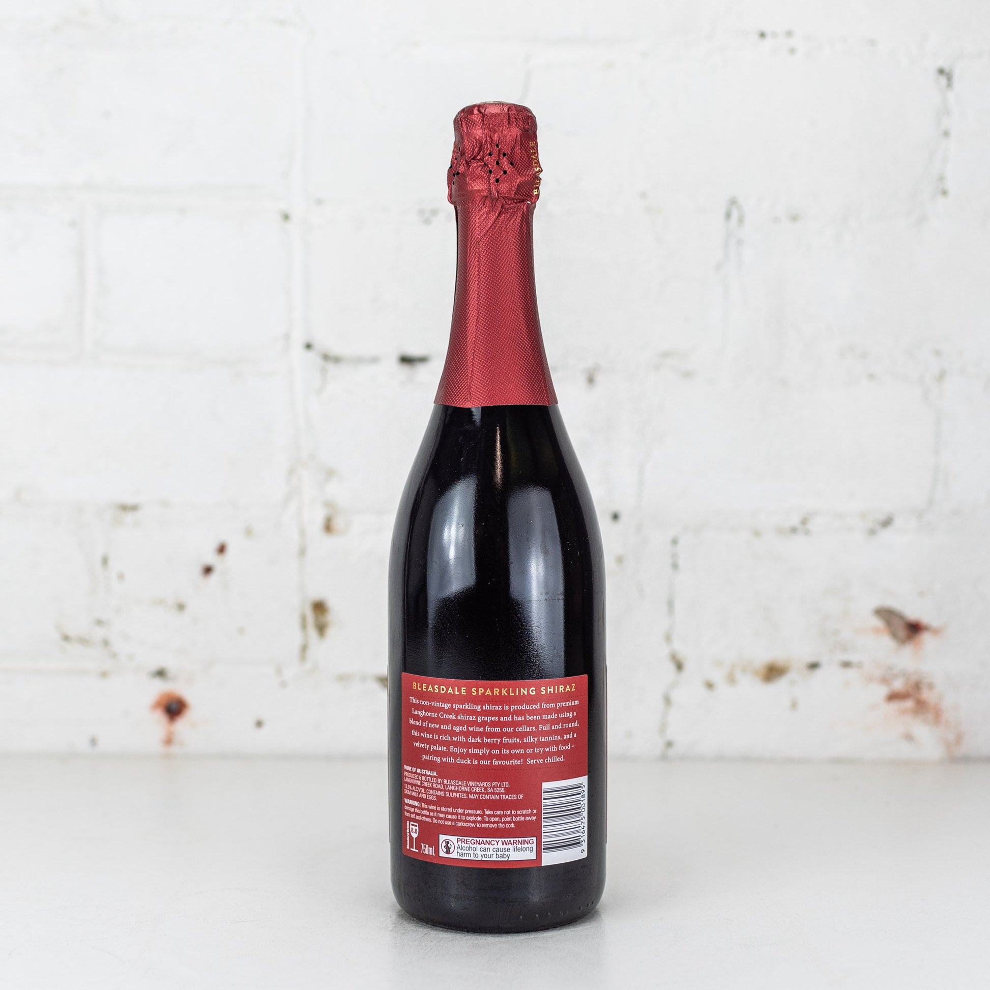 Bleasdale - Sparkling Shiraz 750ml