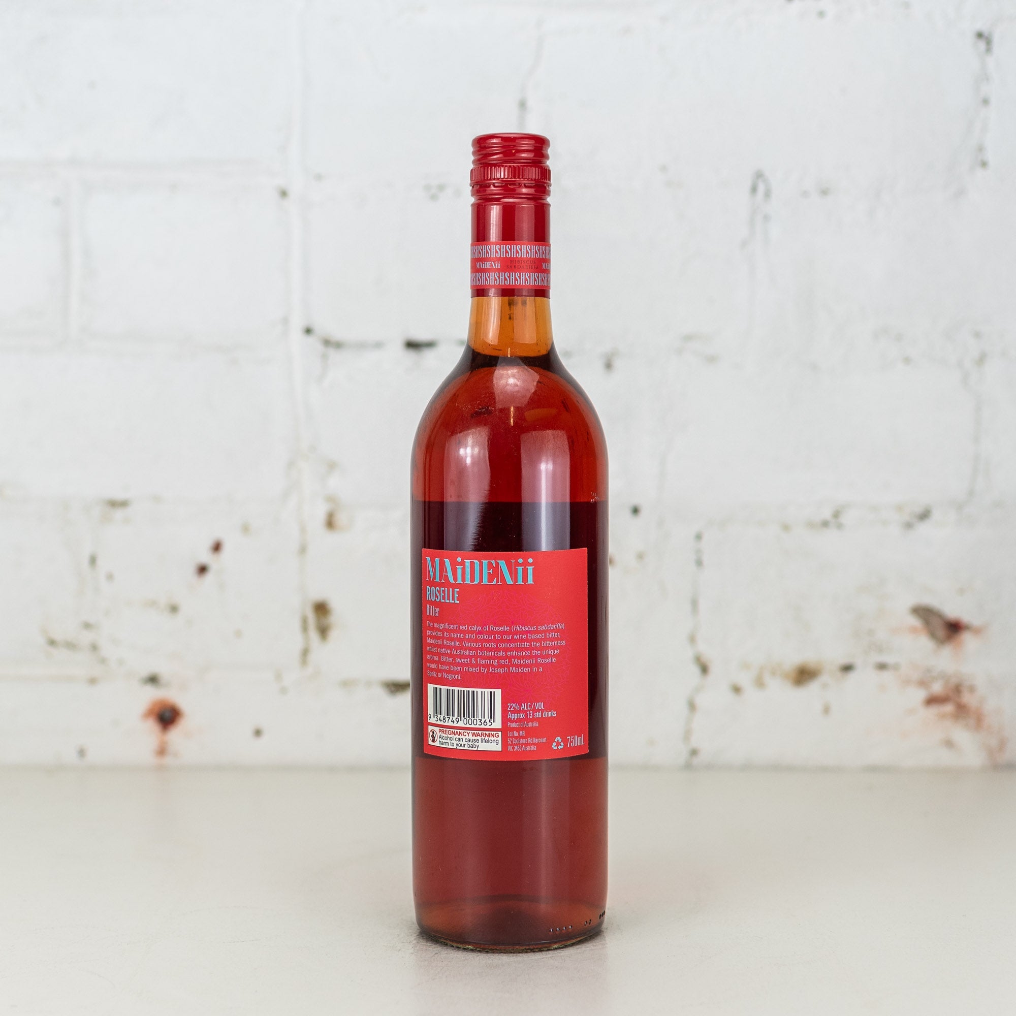 Maidenii - Roselle Bitter 750ml