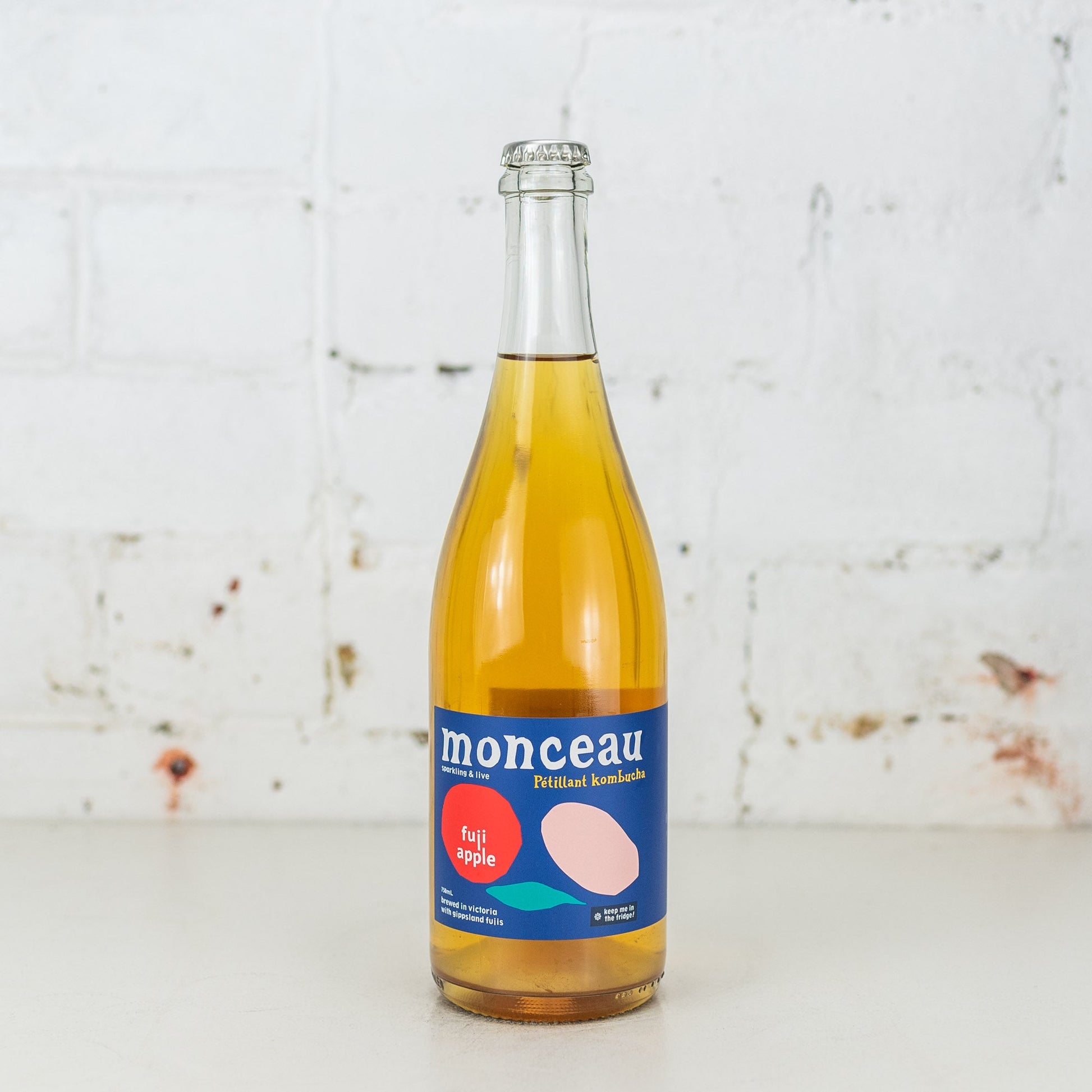 Monceau Co. - Pet Nat Kombucha Fuji Apple 750ml