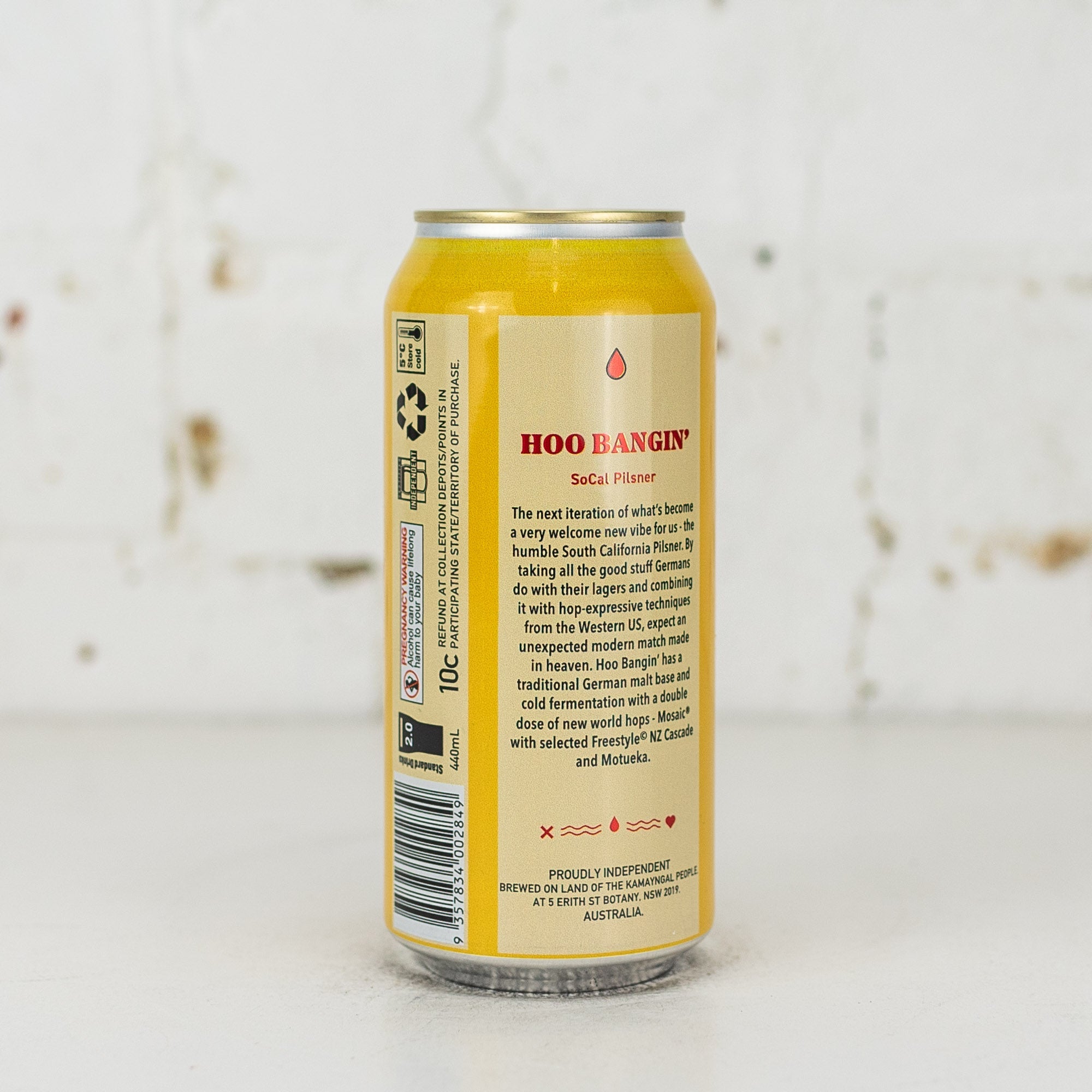 One Drop - Hoo Bangin' SoCal Pilsner