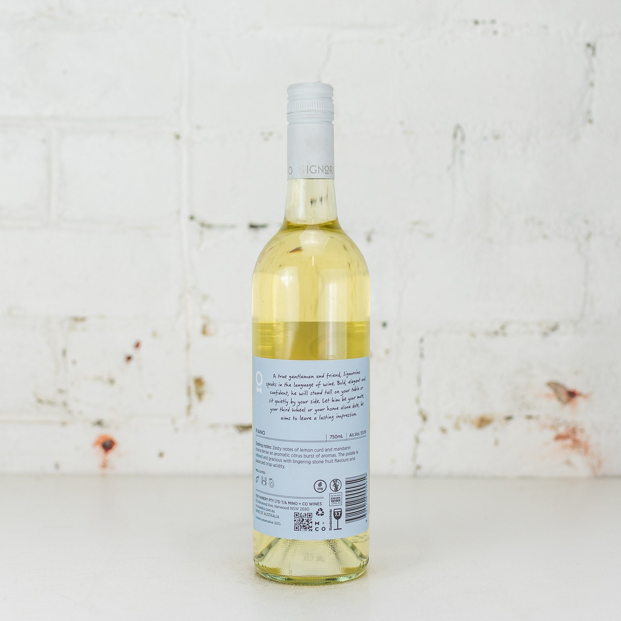 Mino & Co - Signor Vino Fiano 750ml