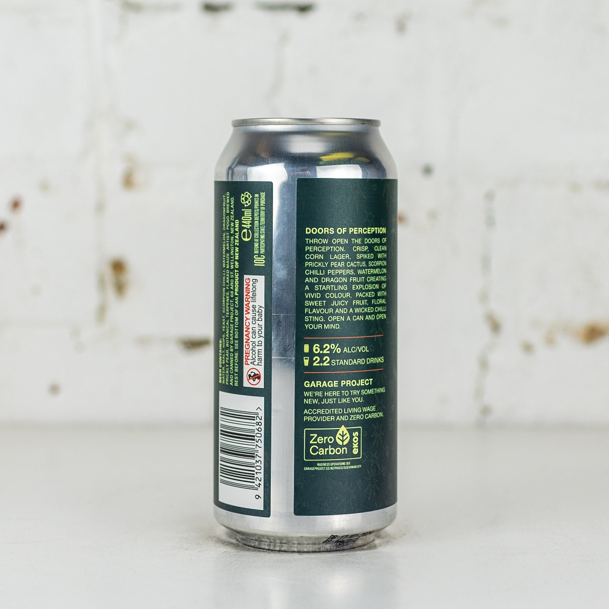 Garage Project - Doors of Perception Fruit Infused Scorpion Chilli Pepper Lager