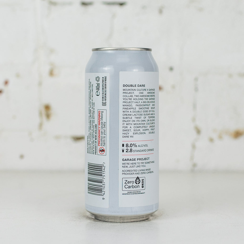 Garage Project x Mountain Culture 'Double Dare' Smoothie Sour