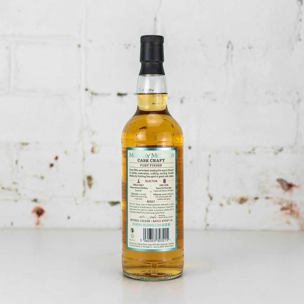 Murray McDavid - Cask Craft Mannochmore Port 700ml