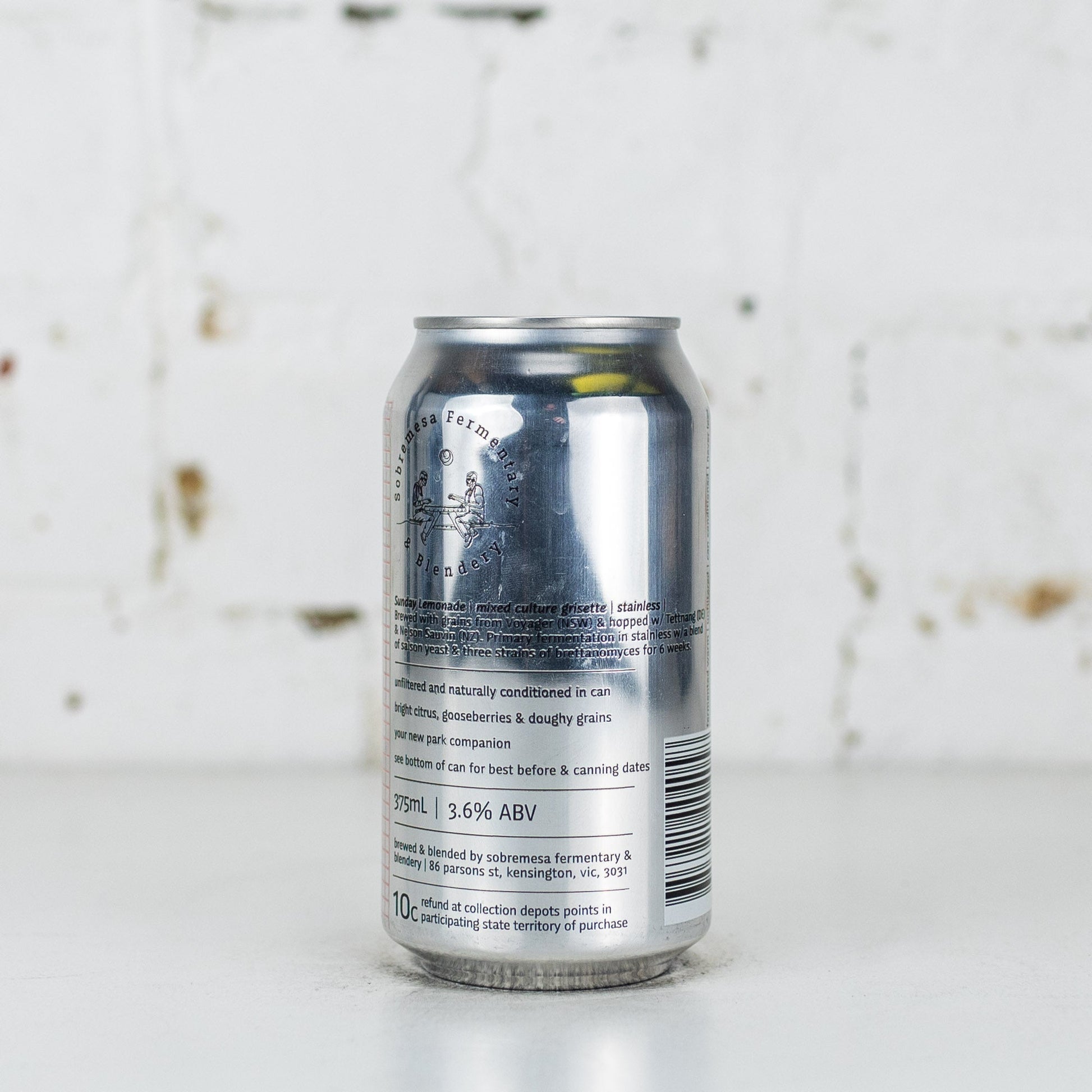 Sobremesa - Sunday Lemonade Mixed Culture Grisette