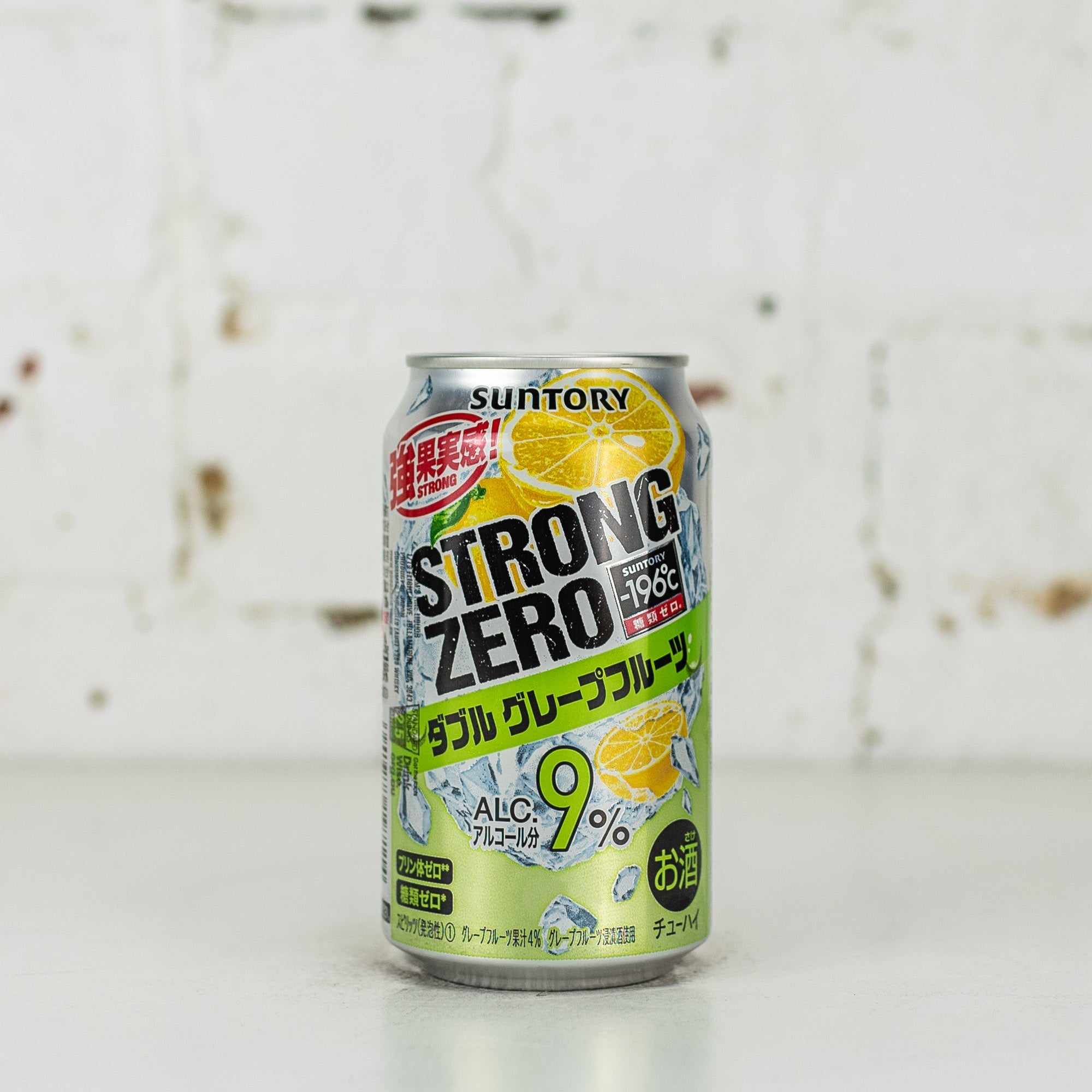 Suntory - -196 Strong Zero Double Grapefruit 9%